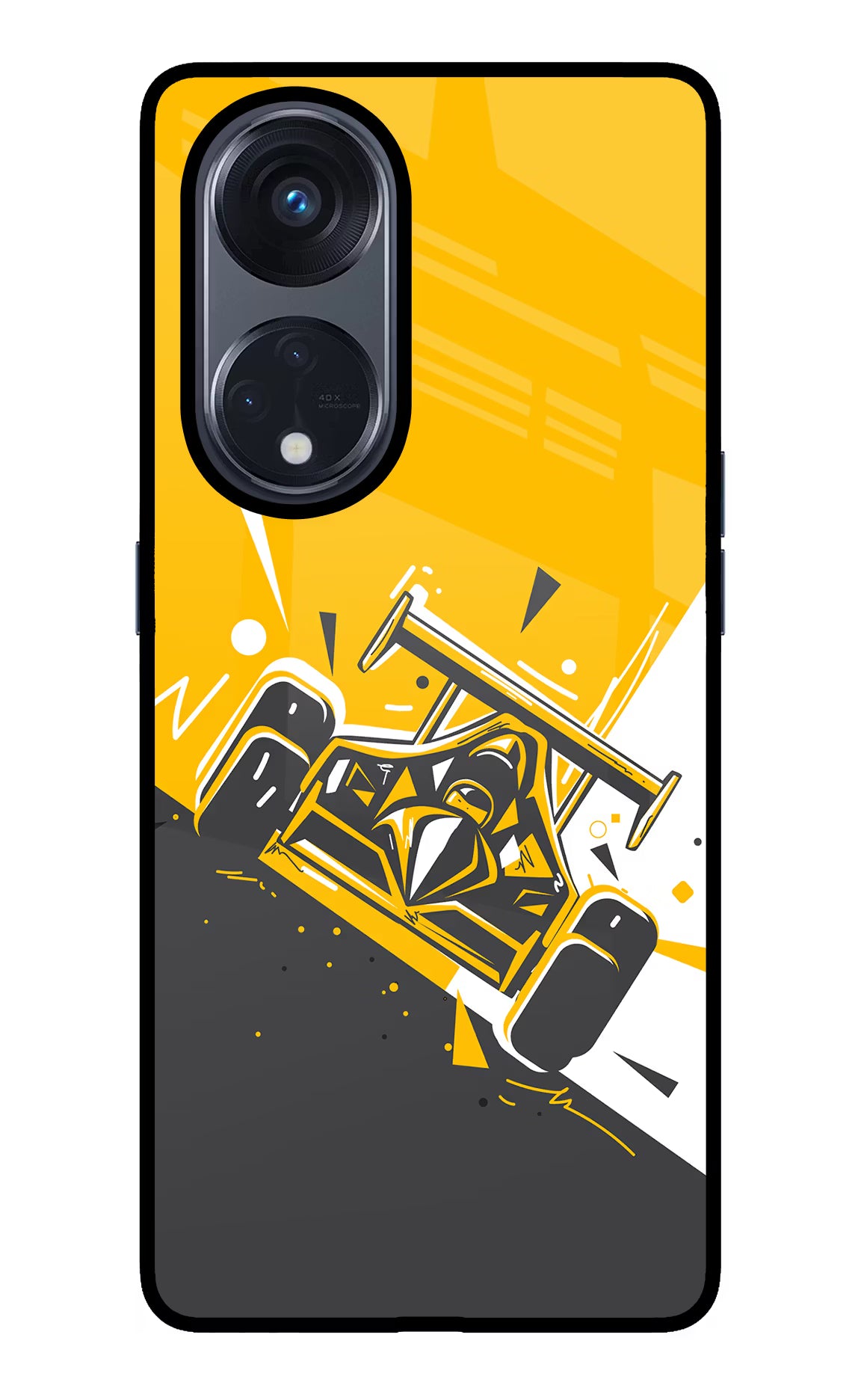 Track King Oppo Reno8 T 5G Glass Case - Track King Oppo Reno8 T 5G Glass Case Track King Oppo Reno8 T 5G Glass Case