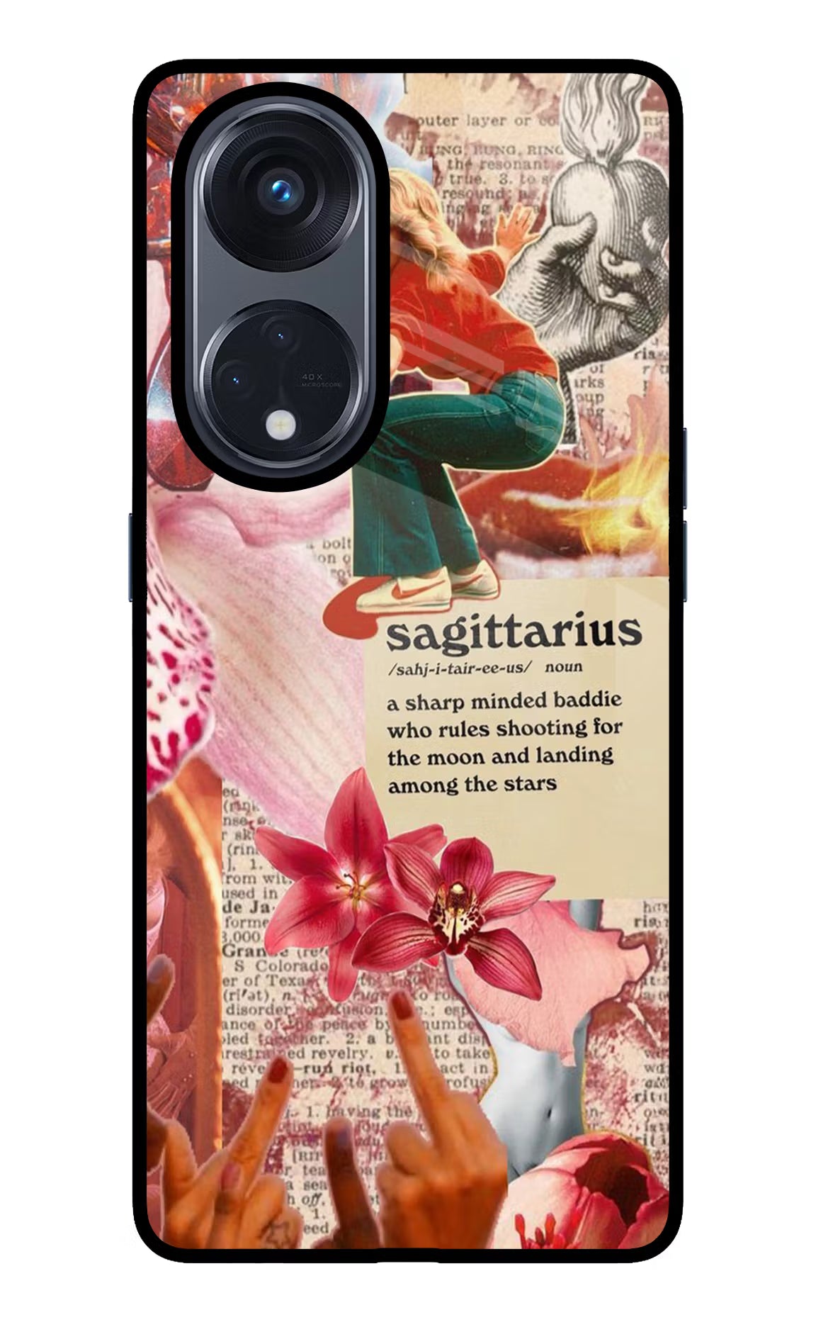 Sagittarius Zodiac Oppo Reno8 T 5G Glass Case - Sagittarius Zodiac Oppo Reno8 T 5G Glass Case Sagittarius Zodiac Oppo Reno8 T 5G Glass Case