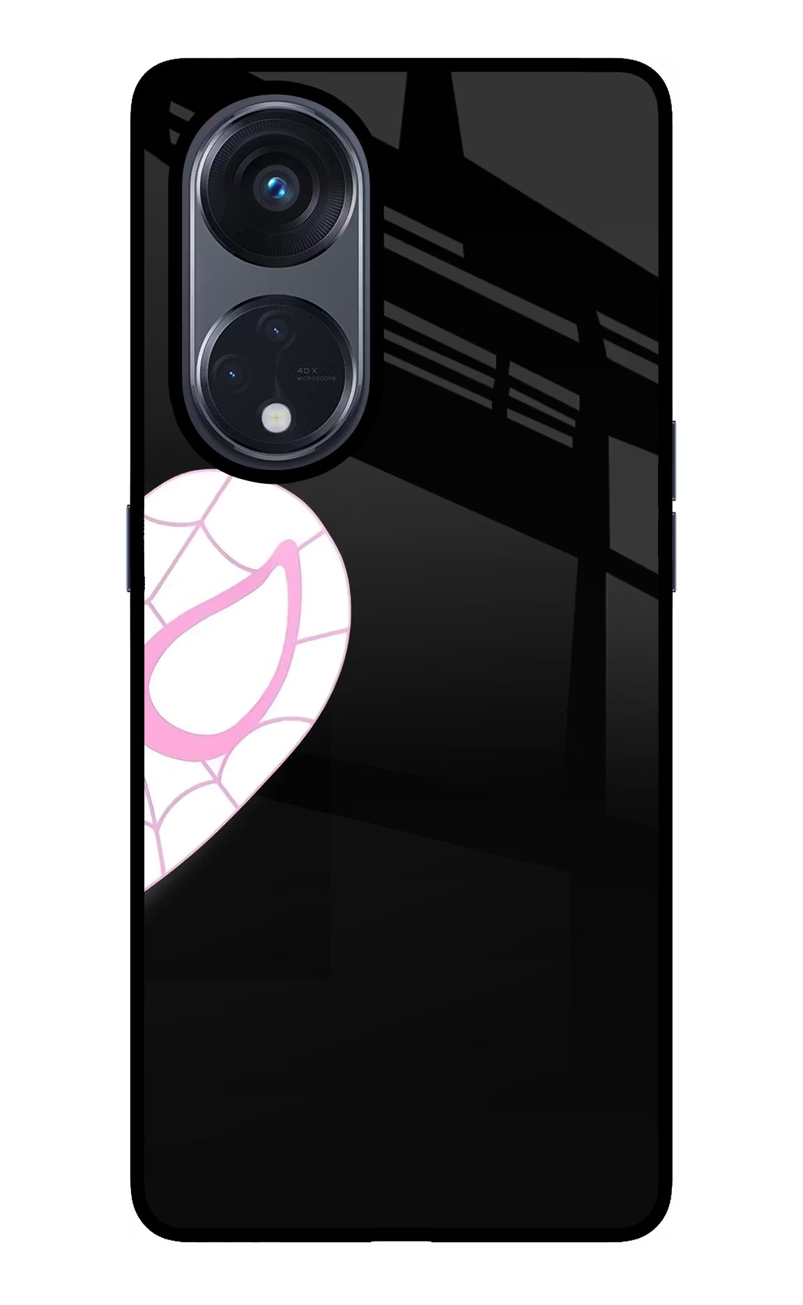 Gwen Mask Oppo Reno8 T 5G Glass Case - Gwen Mask Oppo Reno8 T 5G Glass Case Gwen Mask Oppo Reno8 T 5G Glass Case