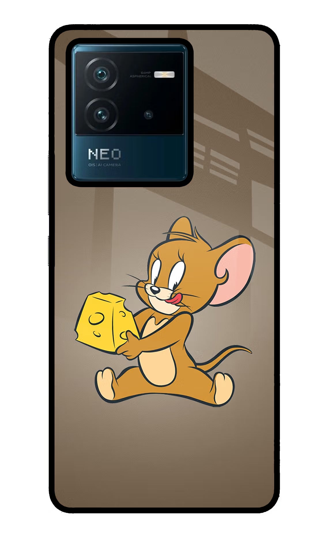 Jerry IQOO Neo 6 5G Glass Case - Jerry IQOO Neo 6 5G Glass Case Jerry IQOO Neo 6 5G Glass Case