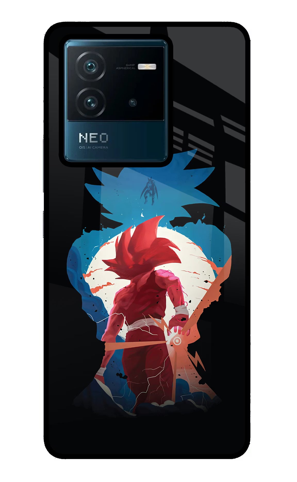Goku IQOO Neo 6 5G Glass Case - Goku IQOO Neo 6 5G Glass Case Goku IQOO Neo 6 5G Glass Case