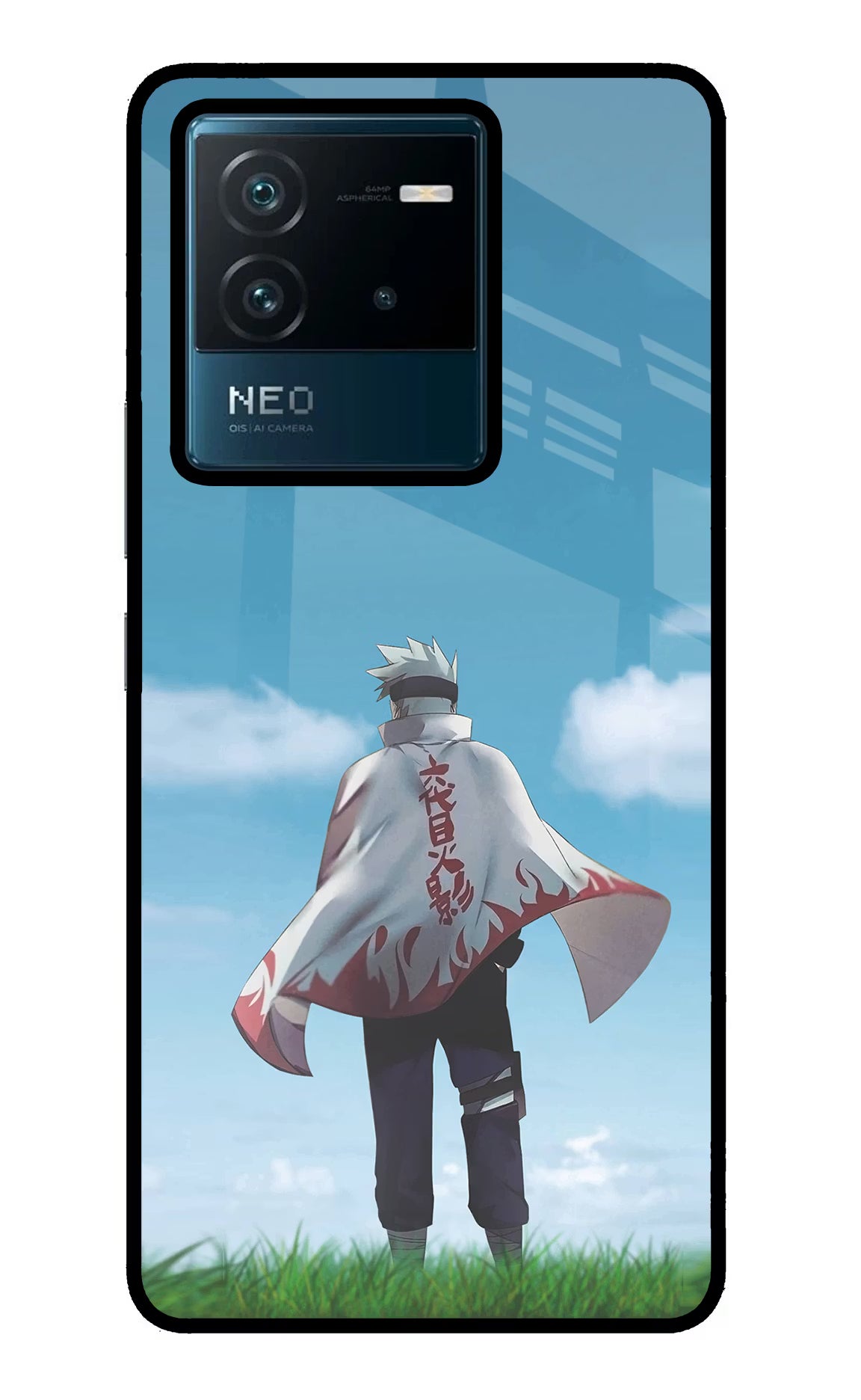 Kakashi IQOO Neo 6 5G Glass Case - Kakashi IQOO Neo 6 5G Glass Case Kakashi IQOO Neo 6 5G Glass Case