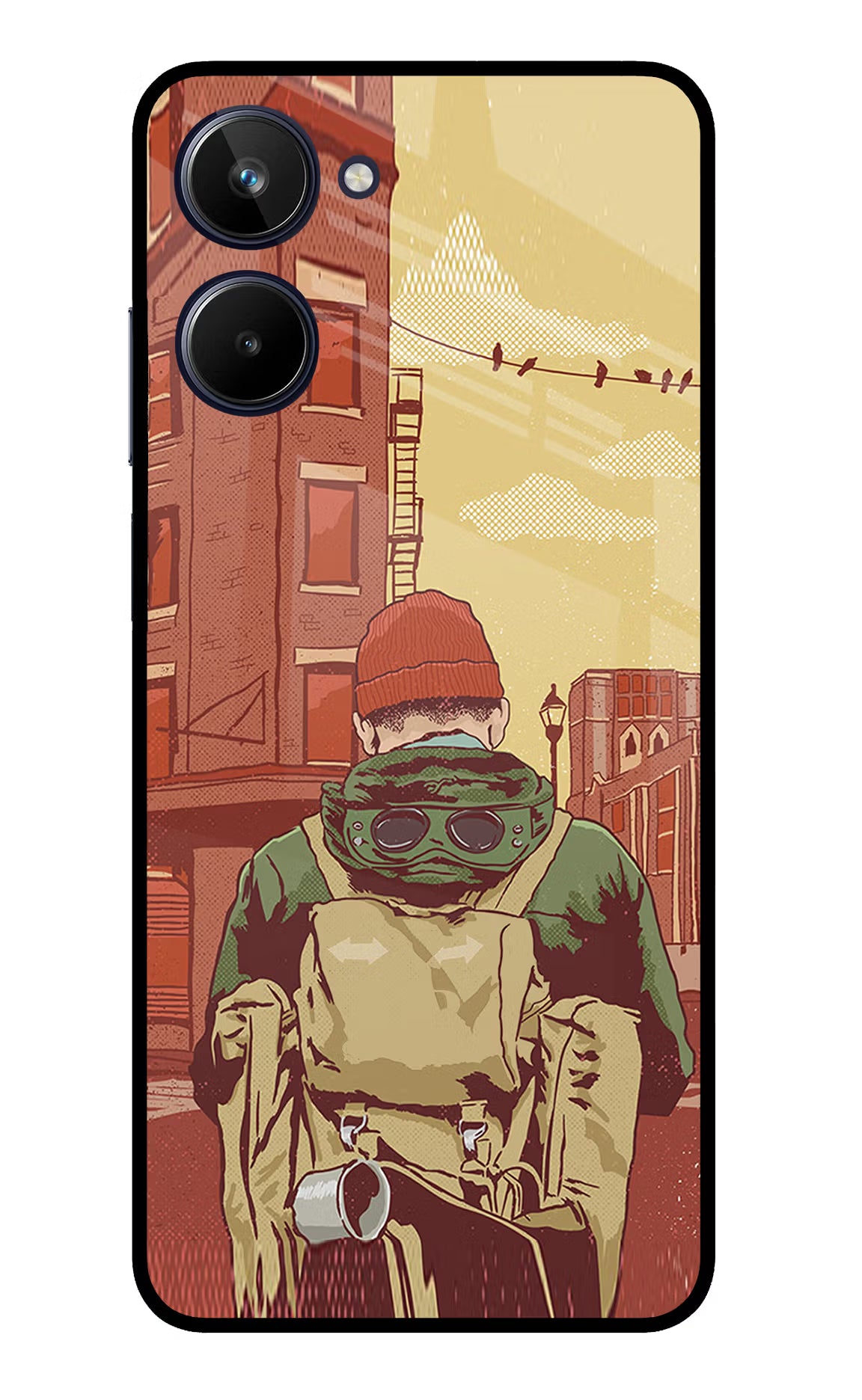 Adventurous Realme 10 Glass Case - Adventurous Realme 10 Glass Case Adventurous Realme 10 Glass Case