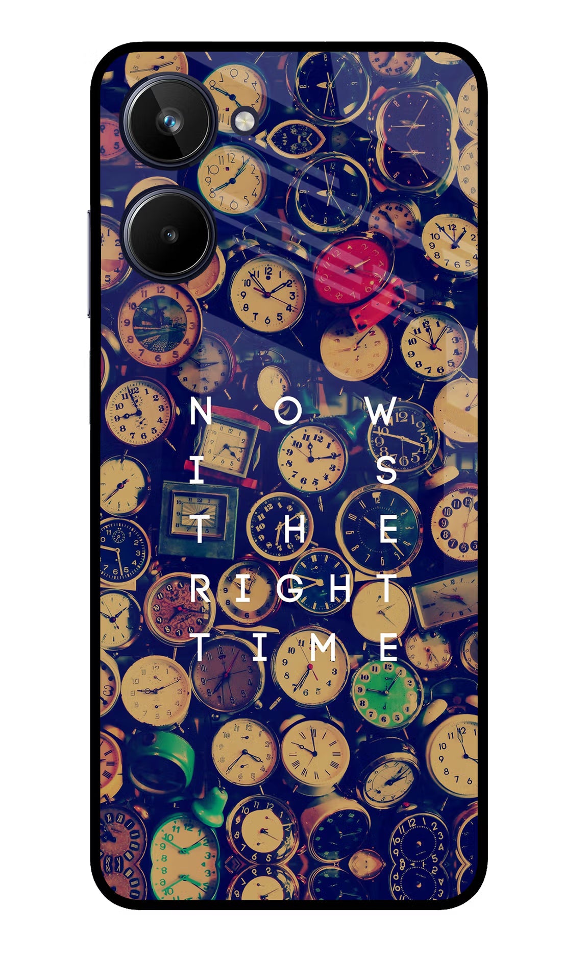 Now is the Right Time Quote Realme 10 Glass Case - Now is the Right Time Quote Realme 10 Glass Case Now is the Right Time Quote Realme 10 Glass Case