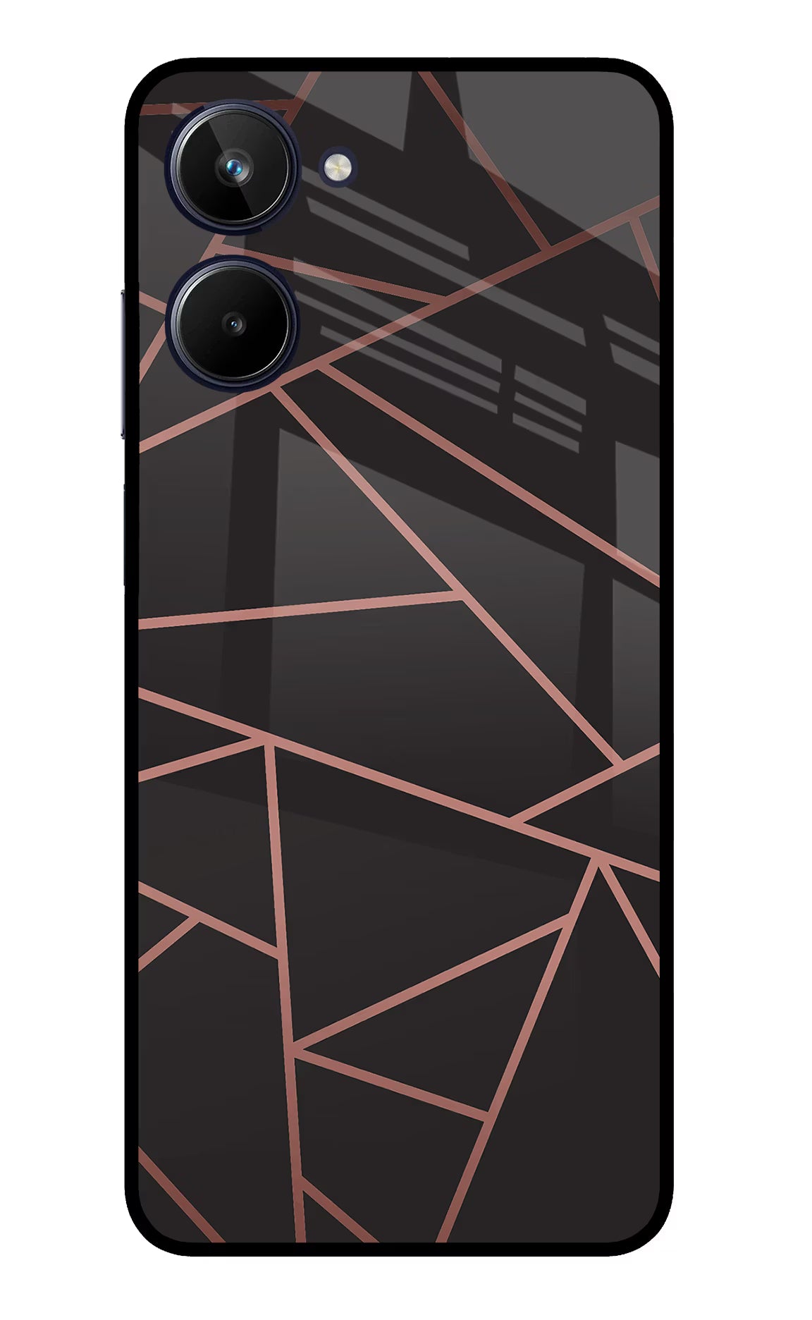 Geometric Pattern Realme 10 Glass Case - Geometric Pattern Realme 10 Glass Case Geometric Pattern Realme 10 Glass Case