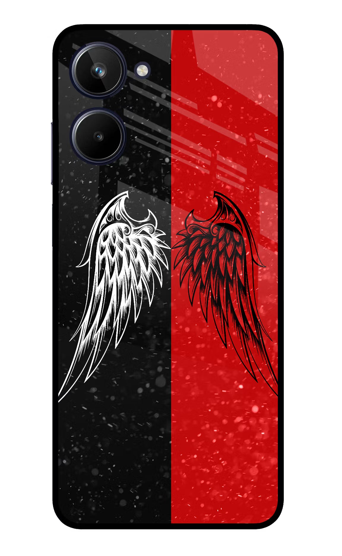 Wings Realme 10 Glass Case - Wings Realme 10 Glass Case Wings Realme 10 Glass Case