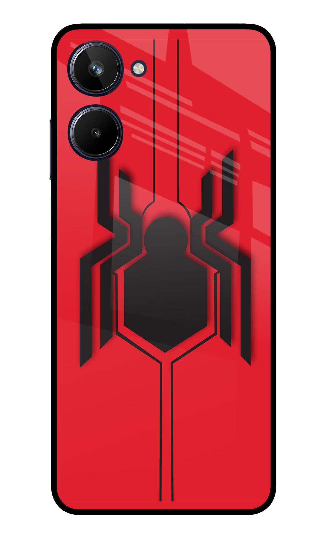 Spider Realme 10 Glass Case - Spider Realme 10 Glass Case Spider Realme 10 Glass Case