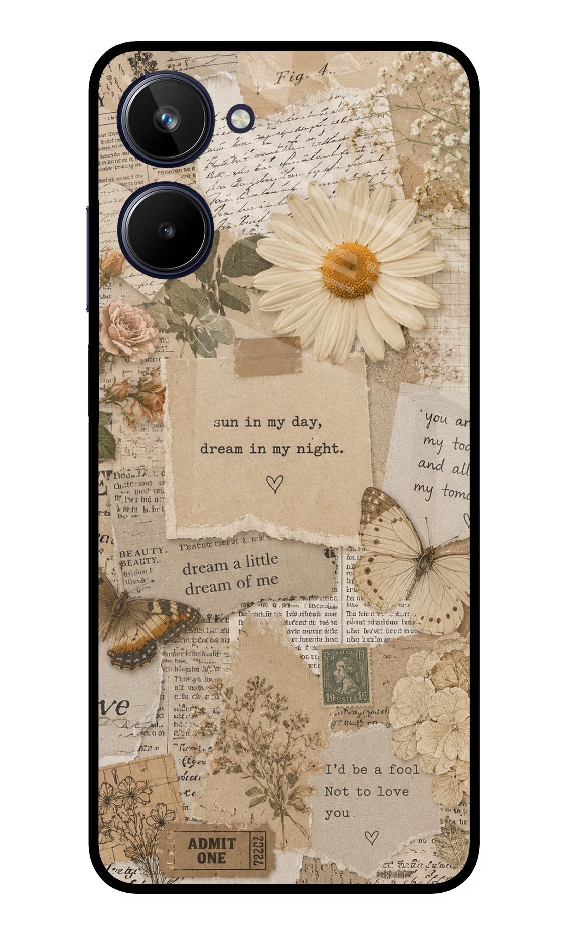 Vintage case Realme 10 Glass Case - Vintage case Realme 10 Glass Case Vintage case Realme 10 Glass Case