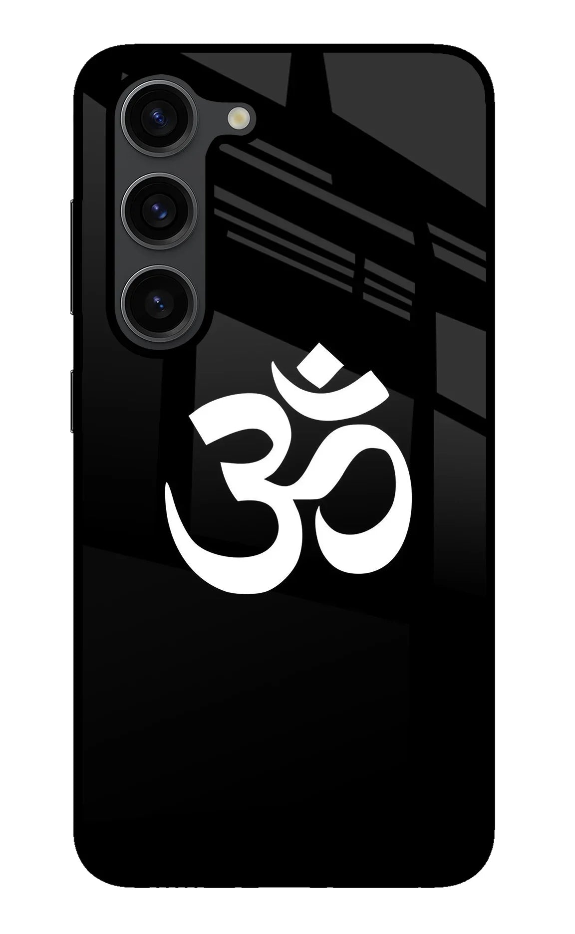 Om Samsung S23 Plus Glass Case - Om Samsung S23 Plus Glass Case Om Samsung S23 Plus Glass Case