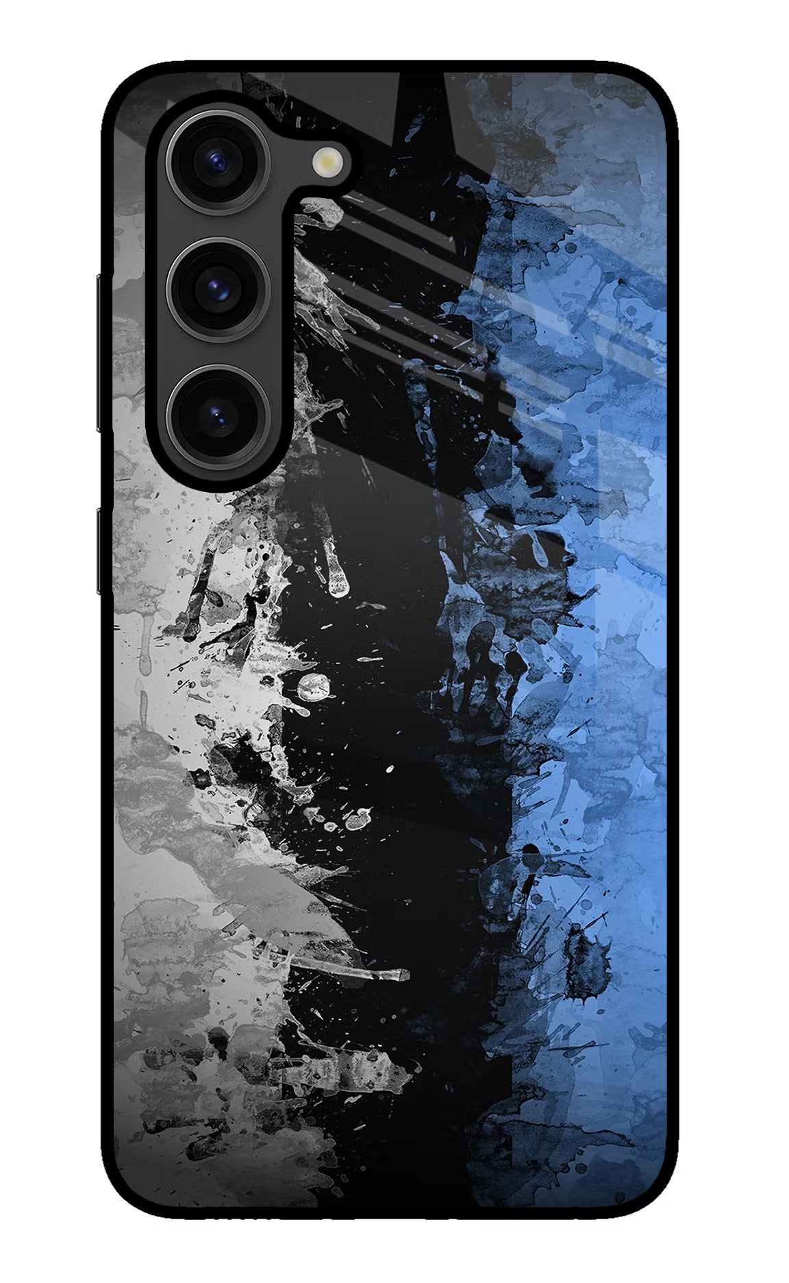 Artistic Design Samsung S23 Plus Glass Case Back Cover by Casekaro