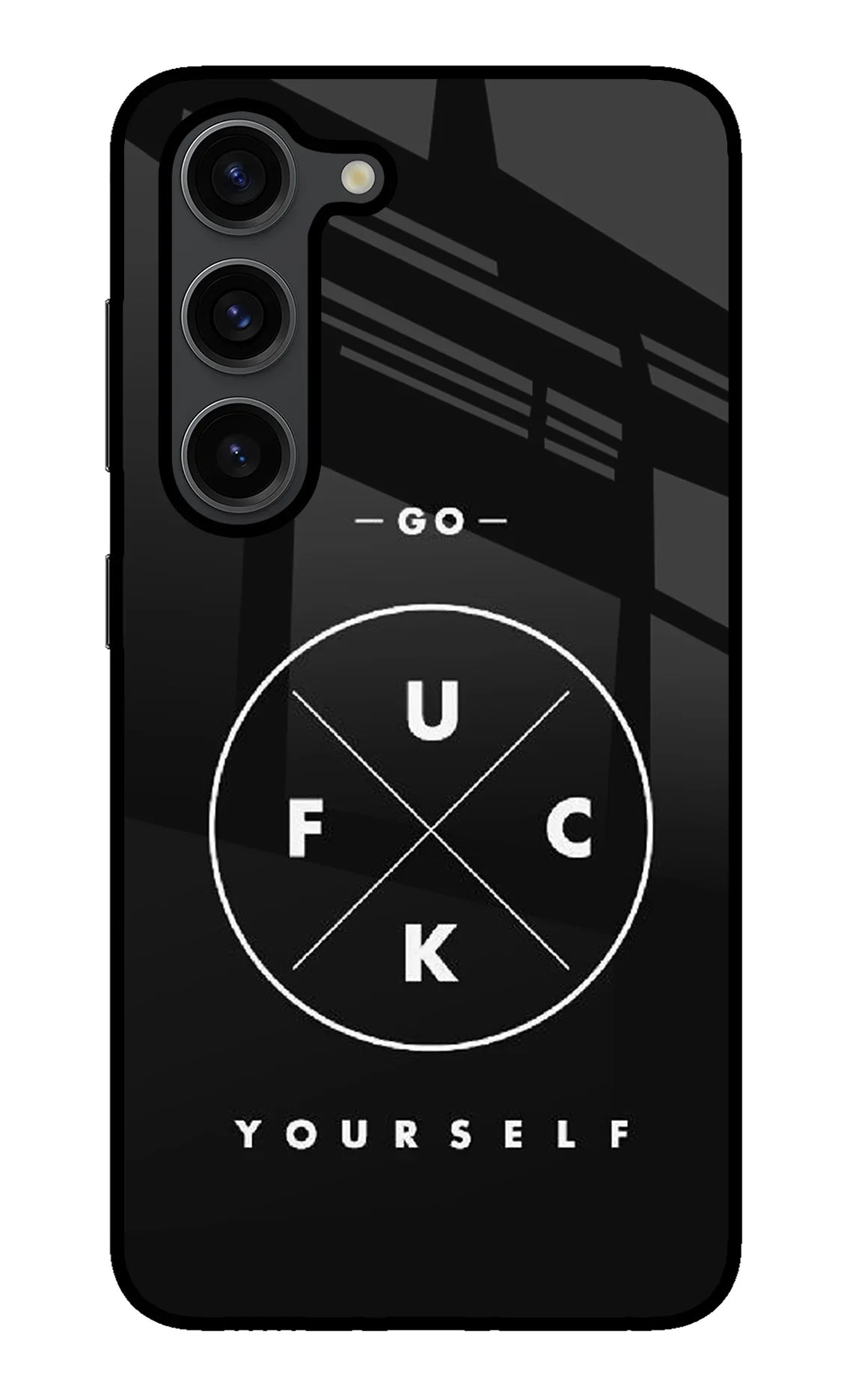Go Fuck Yourself Samsung S23 Plus Glass Case - Go Fuck Yourself Samsung S23 Plus Glass Case Go Fuck Yourself Samsung S23 Plus Glass Case