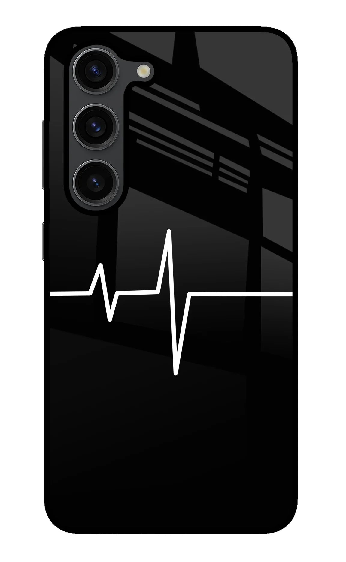 Heart Beats Samsung S23 Plus Glass Case - Heart Beats Samsung S23 Plus Glass Case Heart Beats Samsung S23 Plus Glass Case