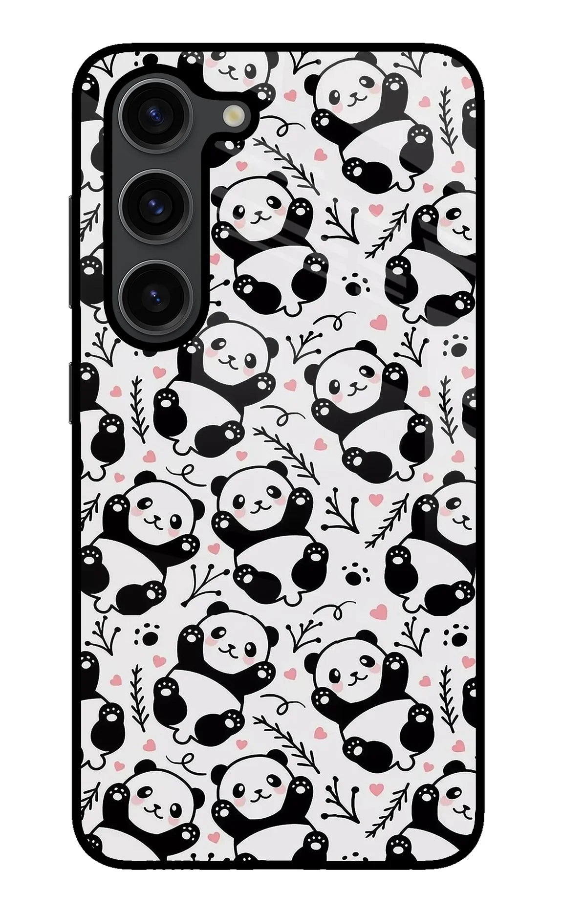 Cute Panda Samsung S23 Plus Glass Case - Cute Panda Samsung S23 Plus Glass Case Cute Panda Samsung S23 Plus Glass Case