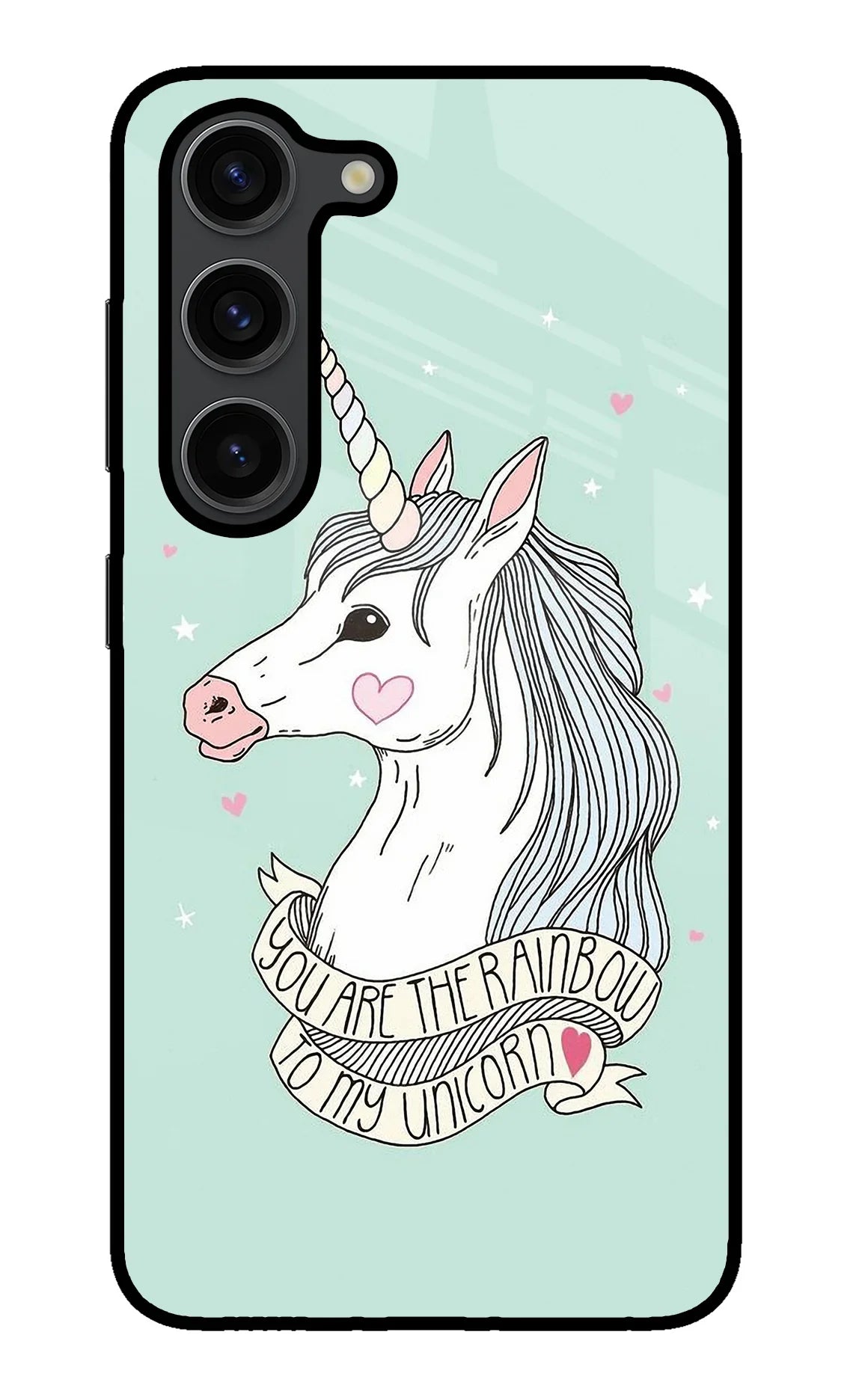 Unicorn Wallpaper Samsung S23 Plus Glass Case - Unicorn Wallpaper Samsung S23 Plus Glass Case Unicorn Wallpaper Samsung S23 Plus Glass Case