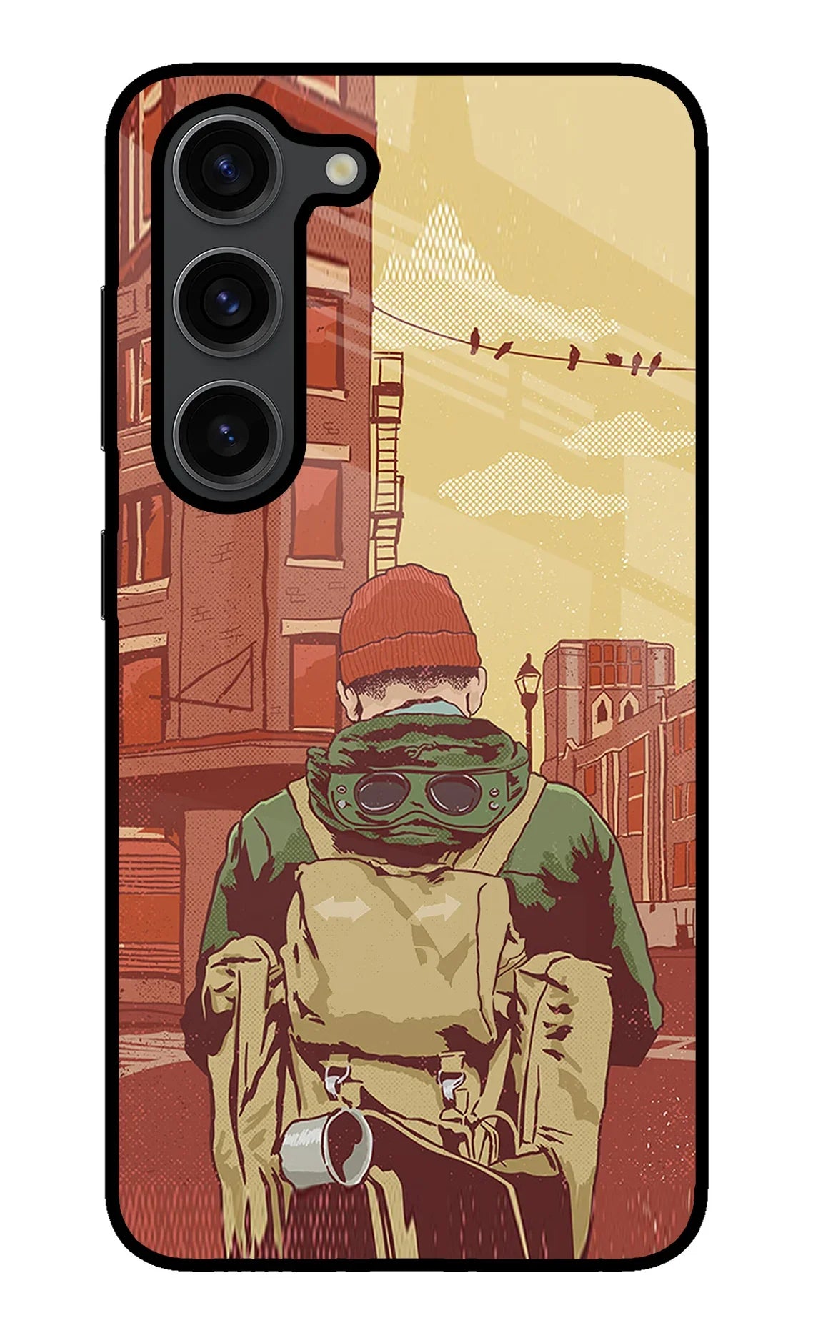 Adventurous Samsung S23 Plus Glass Case - Adventurous Samsung S23 Plus Glass Case Adventurous Samsung S23 Plus Glass Case
