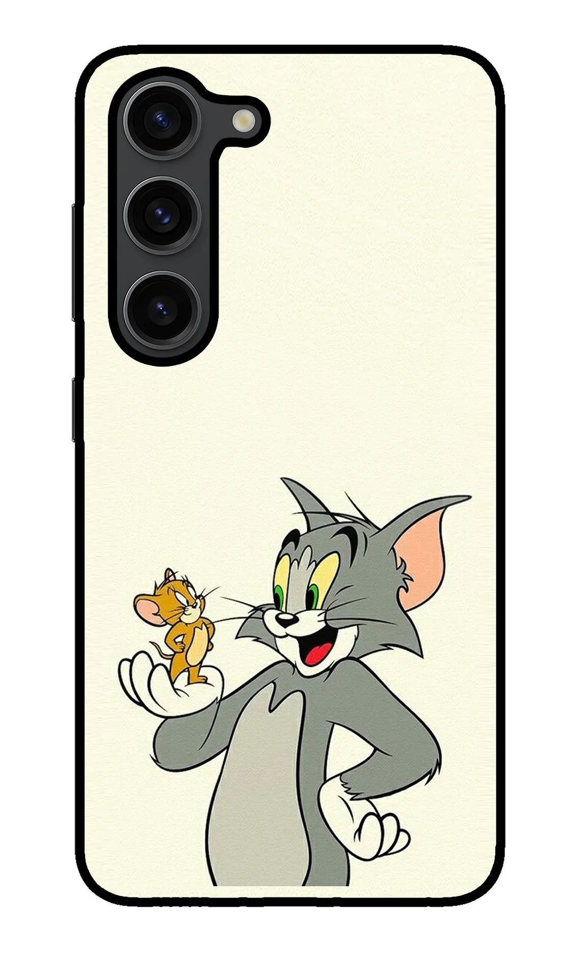 Tom & Jerry Samsung S23 Plus Glass Case - Tom & Jerry Samsung S23 Plus Glass Case Tom & Jerry Samsung S23 Plus Glass Case