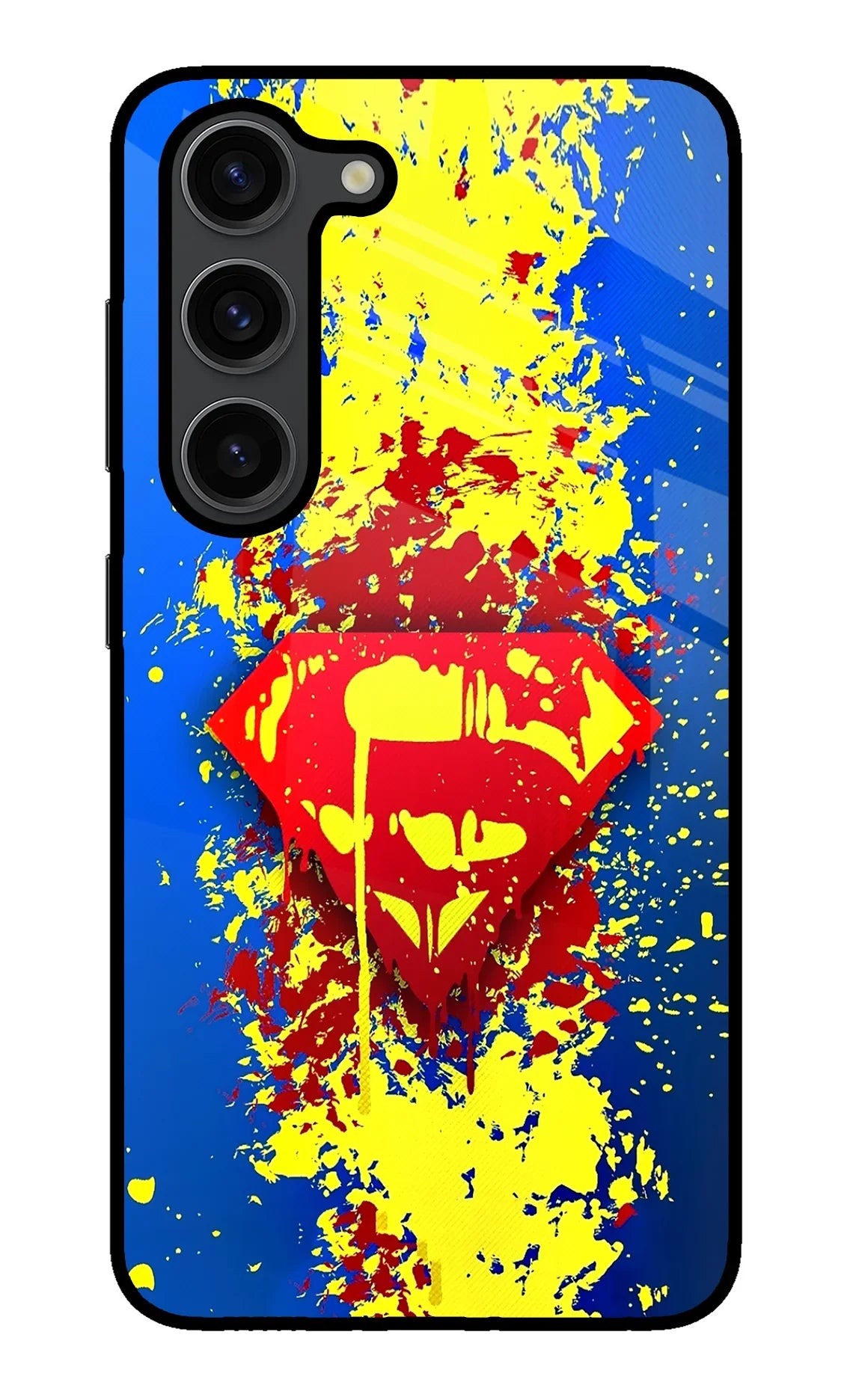 Superman logo Samsung S23 Plus Glass Case - Superman logo Samsung S23 Plus Glass Case Superman logo Samsung S23 Plus Glass Case