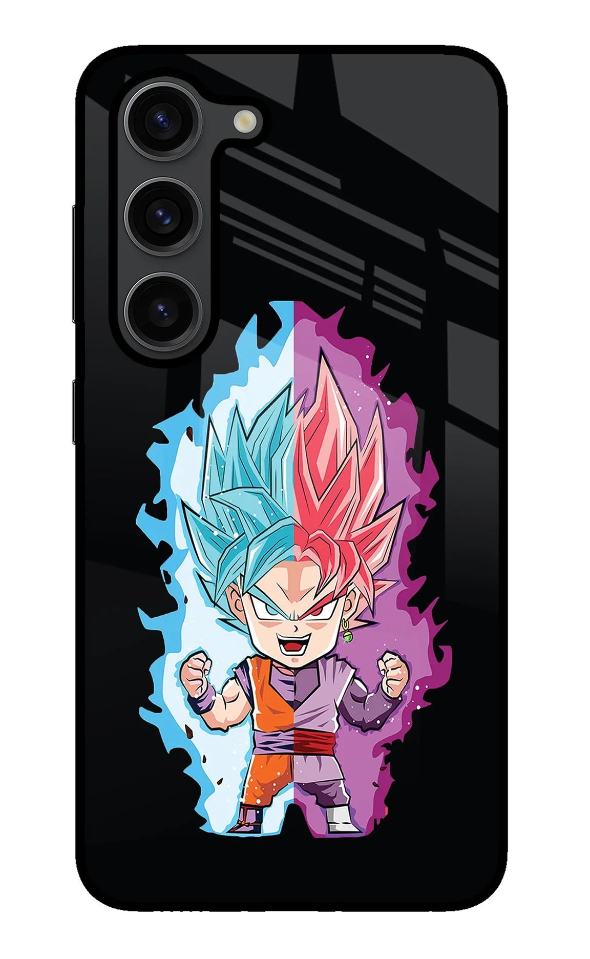 Chota Goku Samsung S23 Plus Glass Case - Chota Goku Samsung S23 Plus Glass Case Chota Goku Samsung S23 Plus Glass Case