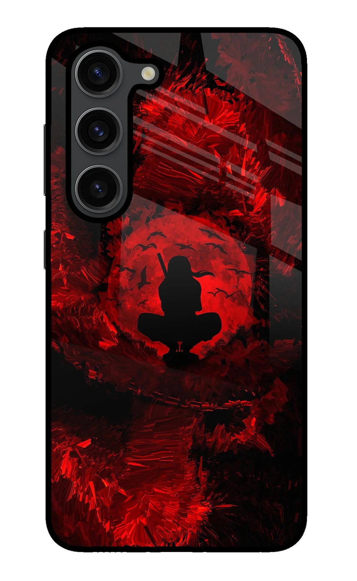 Itachi Uchiha Samsung S23 Plus Glass Case - Itachi Uchiha Samsung S23 Plus Glass Case Itachi Uchiha Samsung S23 Plus Glass Case