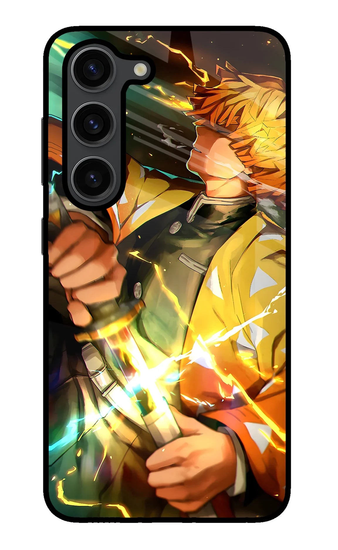 Demon Slayer Samsung S23 Plus Glass Case - Demon Slayer Samsung S23 Plus Glass Case Demon Slayer Samsung S23 Plus Glass Case