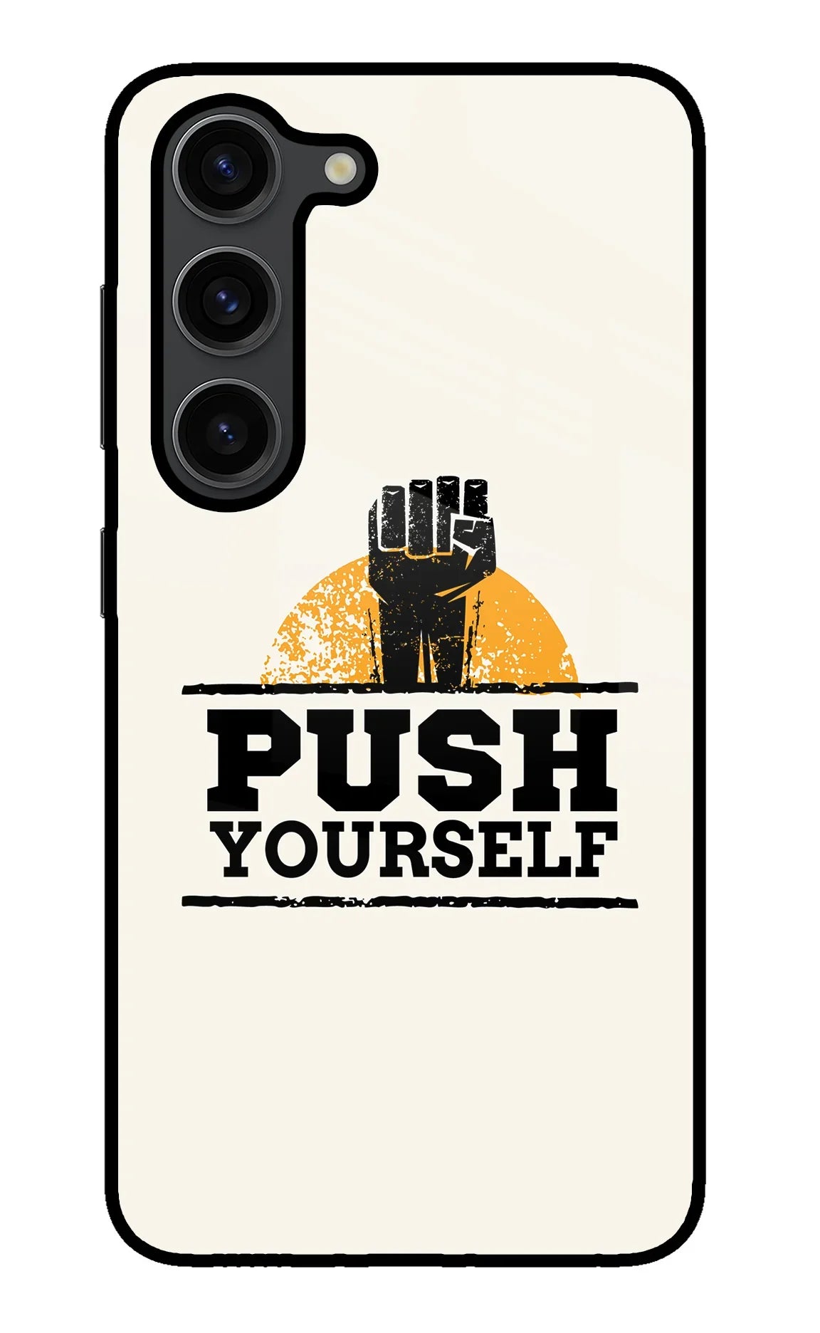 Push Yourself Samsung S23 Plus Glass Case - Push Yourself Samsung S23 Plus Glass Case Push Yourself Samsung S23 Plus Glass Case
