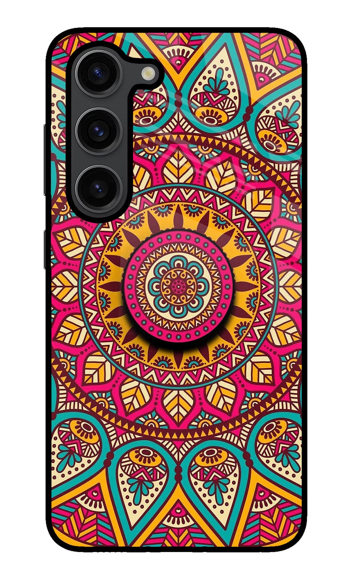 Mandala Samsung S23 Plus Pop Case - Mandala Samsung S23 Plus Pop Case by Casekaro Mandala Samsung S23 Plus Pop Case by Casekaro