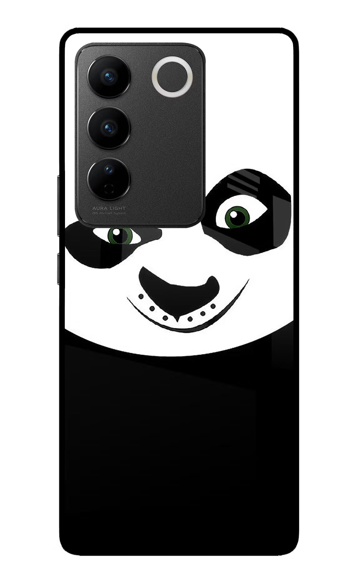 Panda Vivo V27/V27 Pro Glass Case - Panda Vivo V27/V27 Pro Glass Case Panda Vivo V27/V27 Pro Glass Case
