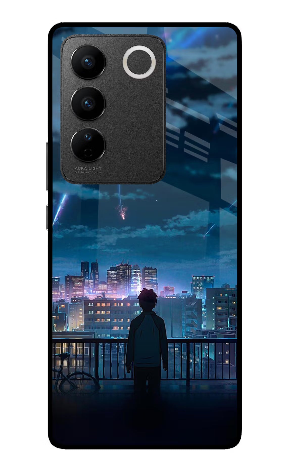 Anime Vivo V27/V27 Pro Glass Case - Anime Vivo V27/V27 Pro Glass Case Anime Vivo V27/V27 Pro Glass Case