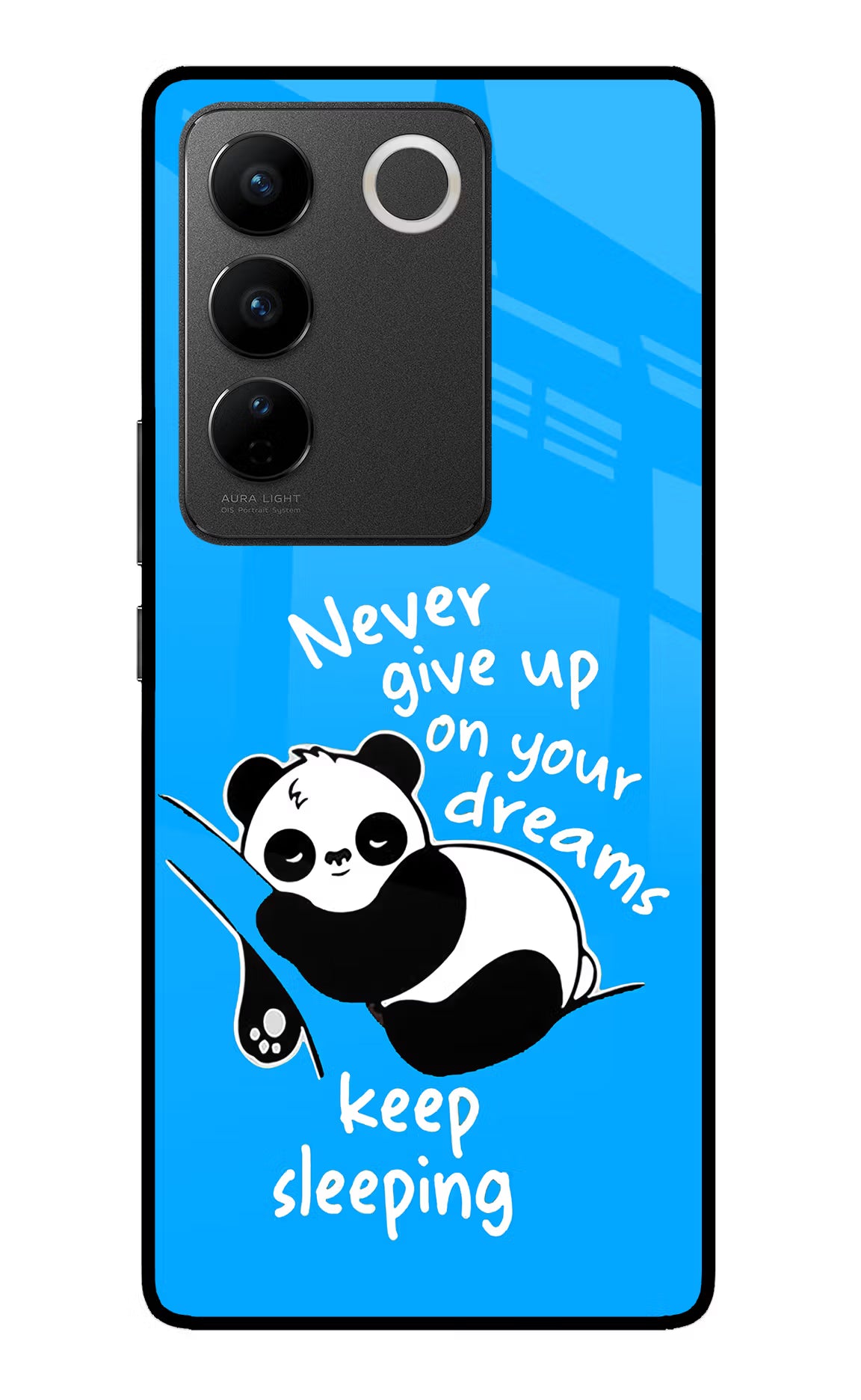 Keep Sleeping Vivo V27/V27 Pro Glass Case - Keep Sleeping Vivo V27/V27 Pro Glass Case Keep Sleeping Vivo V27/V27 Pro Glass Case
