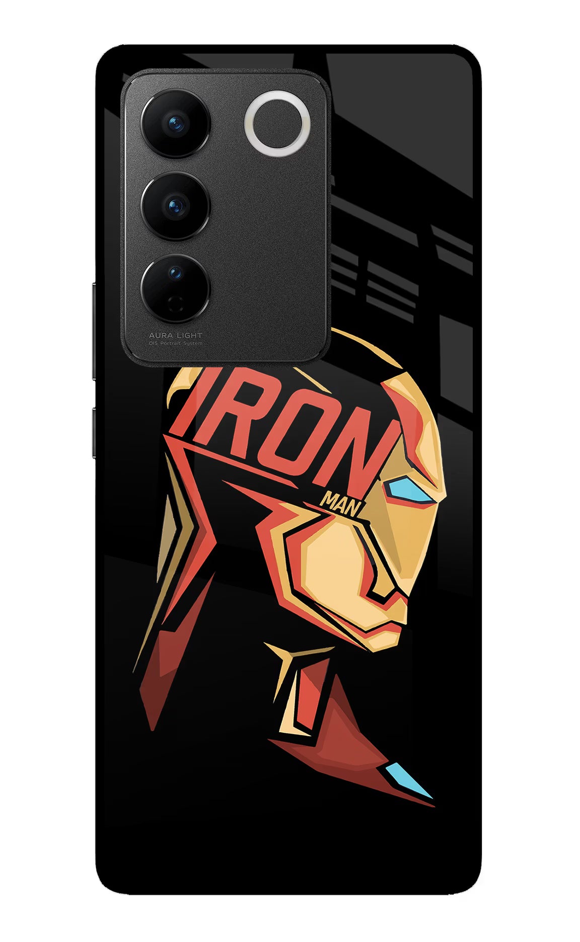 IronMan Vivo V27/V27 Pro Glass Case - IronMan Vivo V27/V27 Pro Glass Case IronMan Vivo V27/V27 Pro Glass Case