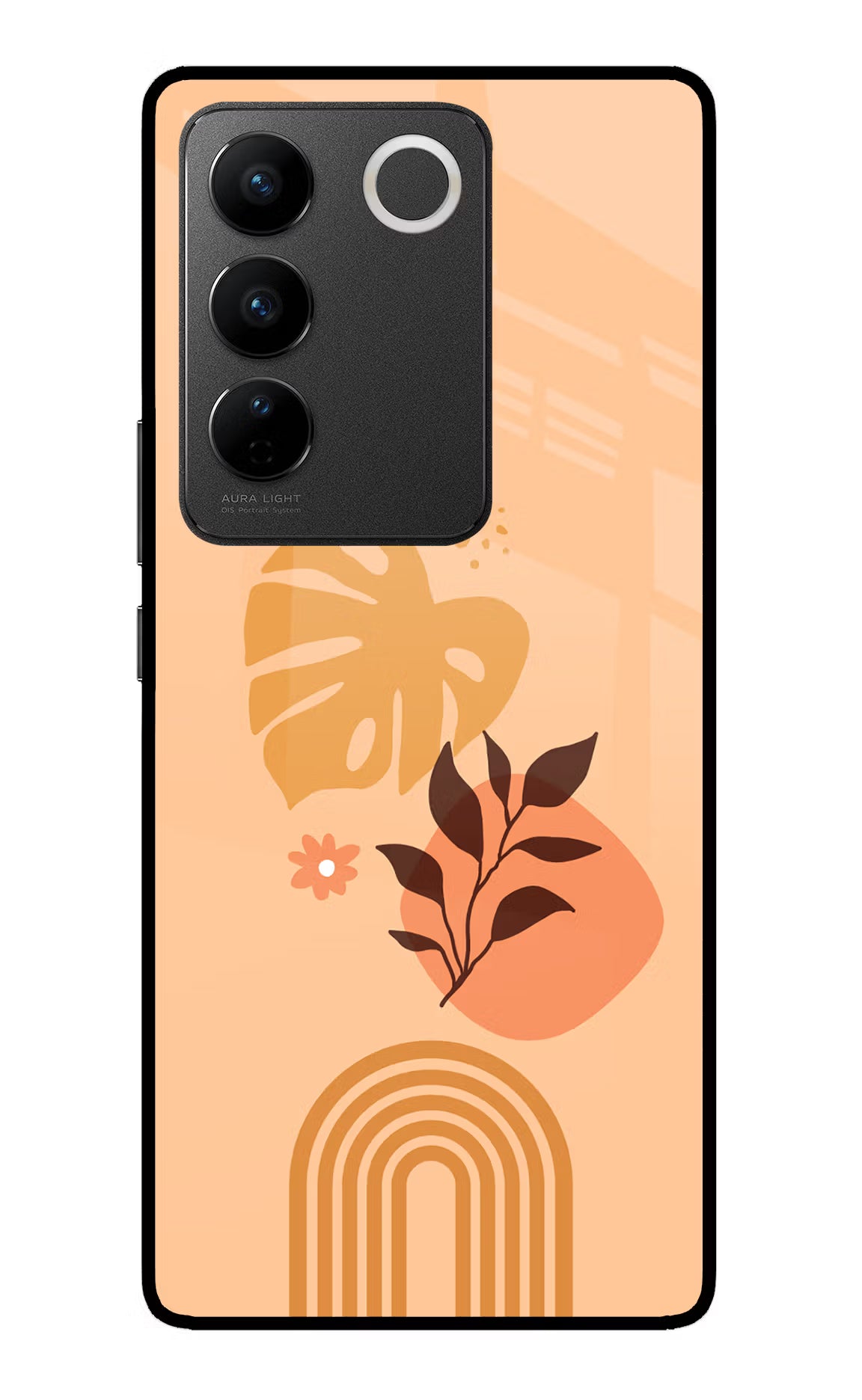 Bohemian Art Vivo V27/V27 Pro Glass Case - Bohemian Art Vivo V27/V27 Pro Glass Case Bohemian Art Vivo V27/V27 Pro Glass Case