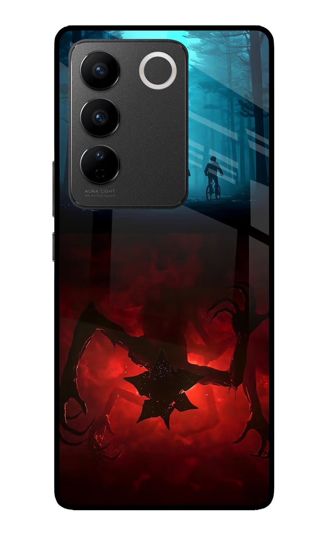 Ordinary Things Downside Up Vivo V27/V27 Pro Glass Case - Ordinary Things Downside Up Vivo V27/V27 Pro Glass Case Ordinary Things Downside Up Vivo V27/V27 Pro Glass Case