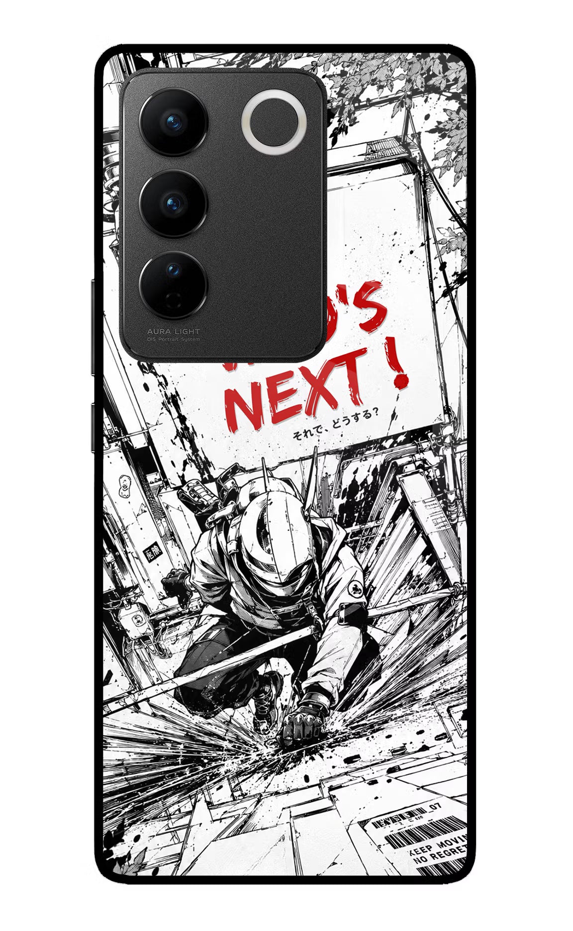 Who's Next Vivo V27/V27 Pro Glass Case - Who's Next Vivo V27/V27 Pro Glass Case Who's Next Vivo V27/V27 Pro Glass Case