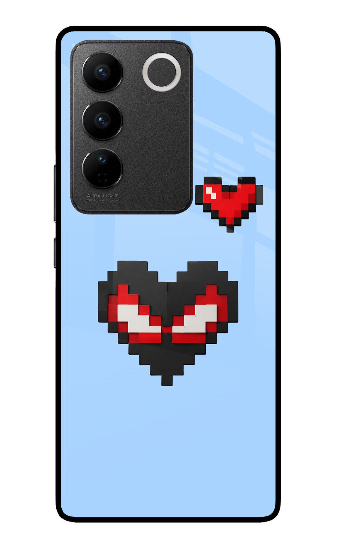 Peter Heart Vivo V27/V27 Pro Glass Case - Peter Heart Vivo V27/V27 Pro Glass Case Peter Heart Vivo V27/V27 Pro Glass Case