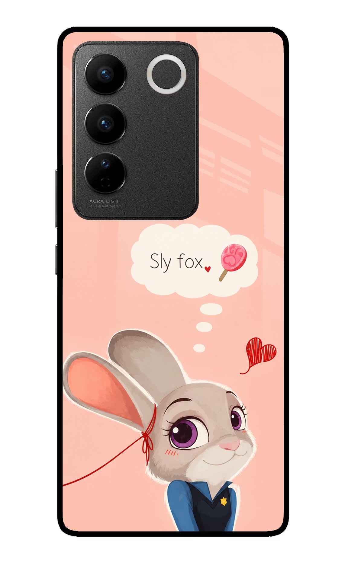 Judy Charm Vivo V27/V27 Pro Glass Case - Judy Charm Vivo V27/V27 Pro Glass Case Judy Charm Vivo V27/V27 Pro Glass Case