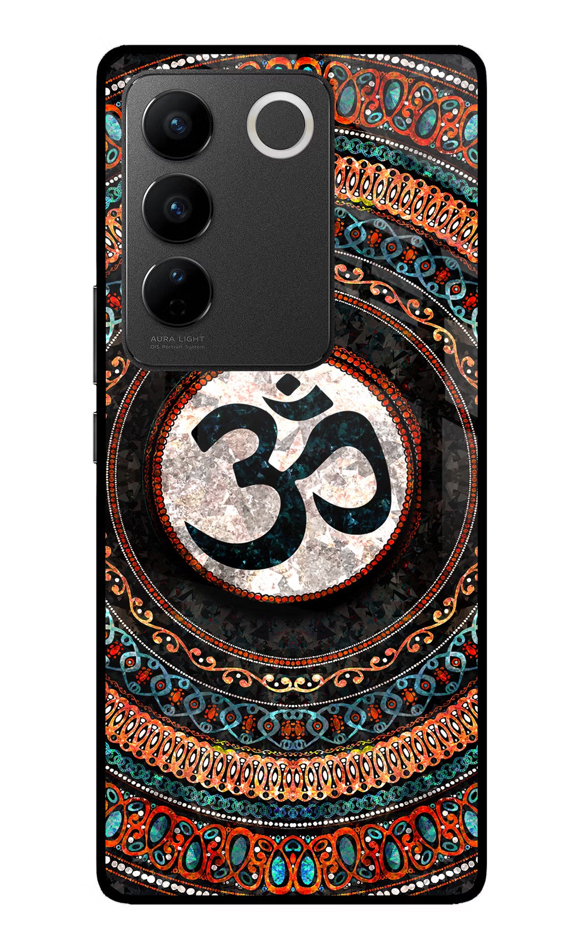 Om Culture Vivo V27/V27 Pro Glass Case - Om Culture Vivo V27/V27 Pro Glass Case Om Culture Vivo V27/V27 Pro Glass Case