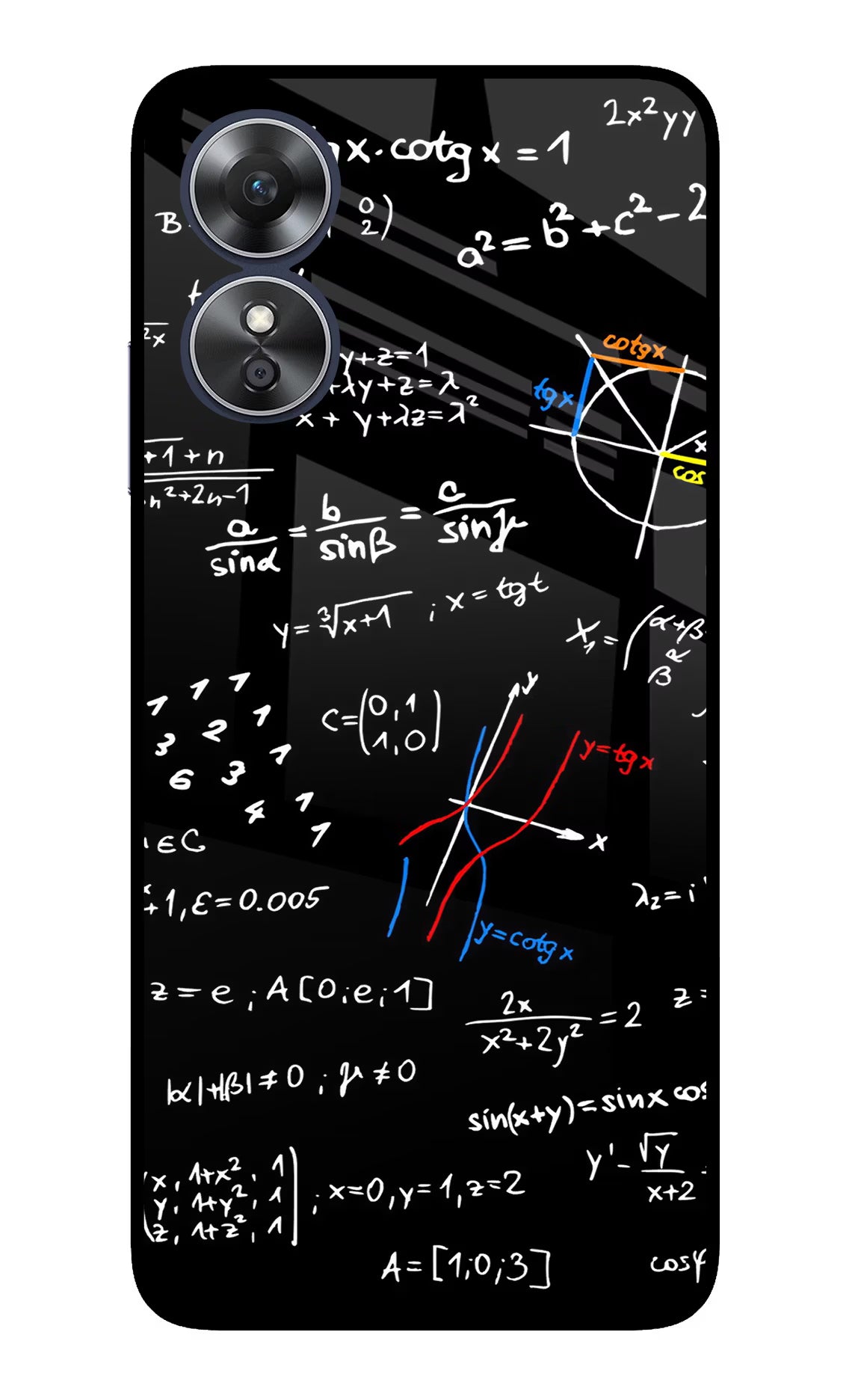 Mathematics Formula Oppo A17 Glass Case - Mathematics Formula Oppo A17 Glass Case Mathematics Formula Oppo A17 Glass Case