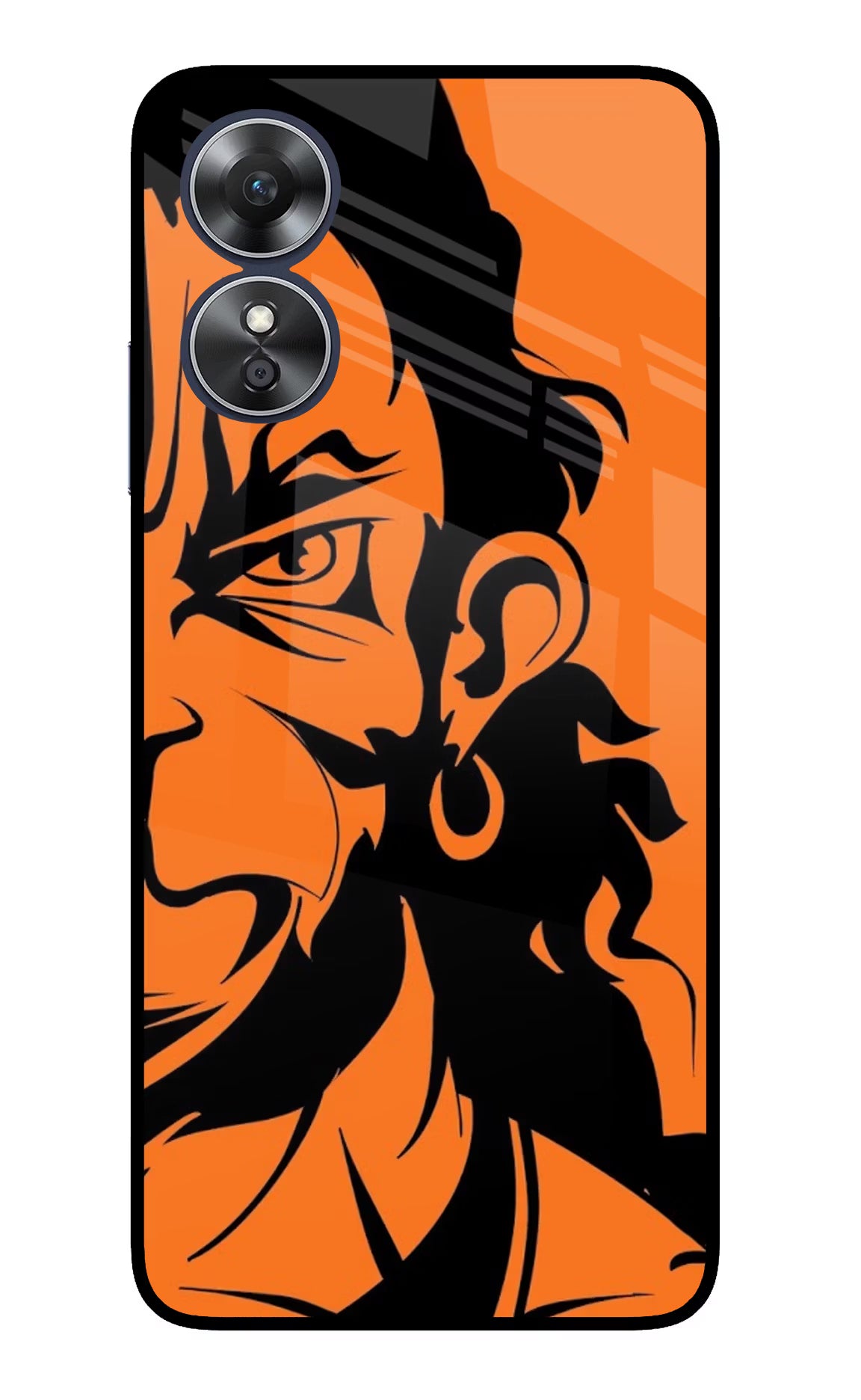 Hanuman Oppo A17 Glass Case - Hanuman Oppo A17 Glass Case Hanuman Oppo A17 Glass Case