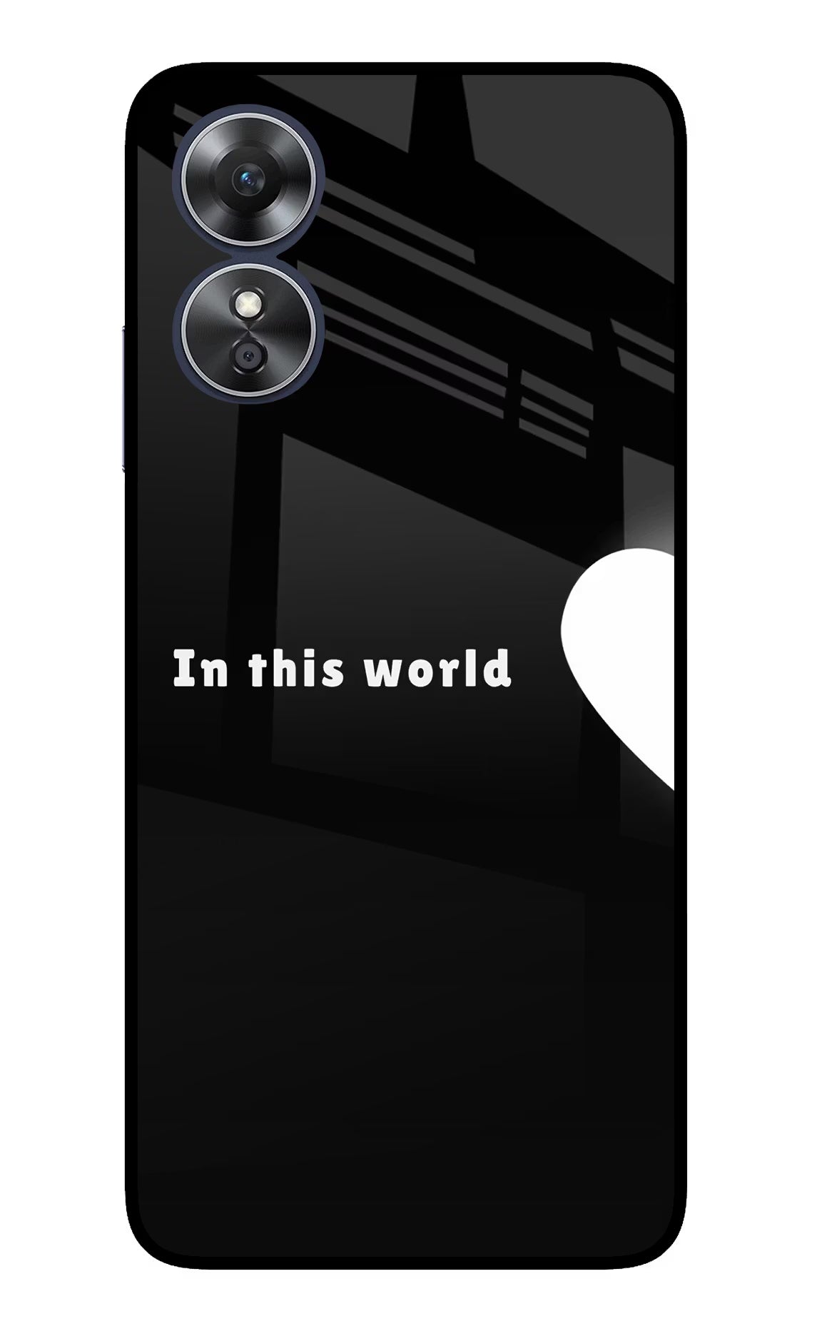 This World Oppo A17 Glass Case - This World Oppo A17 Glass Case This World Oppo A17 Glass Case