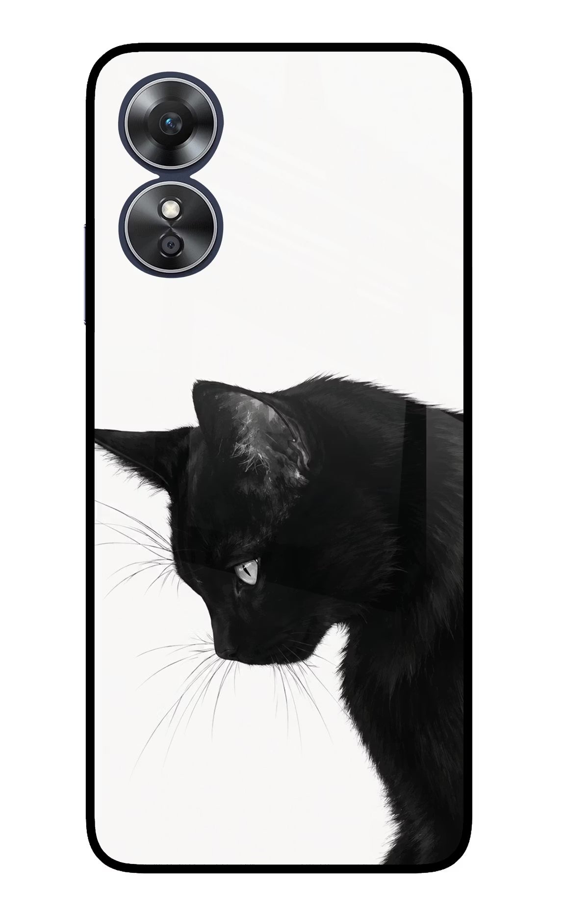 Shadow Gaze Oppo A17 Glass Case - Shadow Gaze Oppo A17 Glass Case Shadow Gaze Oppo A17 Glass Case