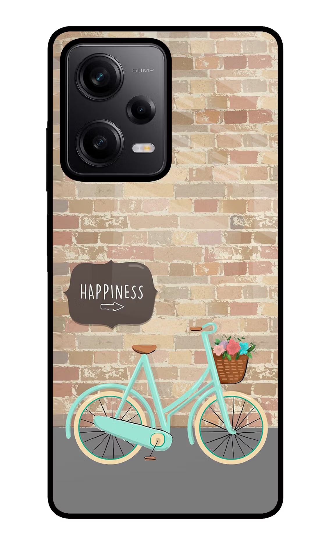 Happiness Artwork Poco X5 5G Back Cover - Happiness Artwork Poco X5 5G Glass Case Back Cover by Casekaro Happiness Artwork Poco X5 5G Glass Case Back Cover by Casekaro