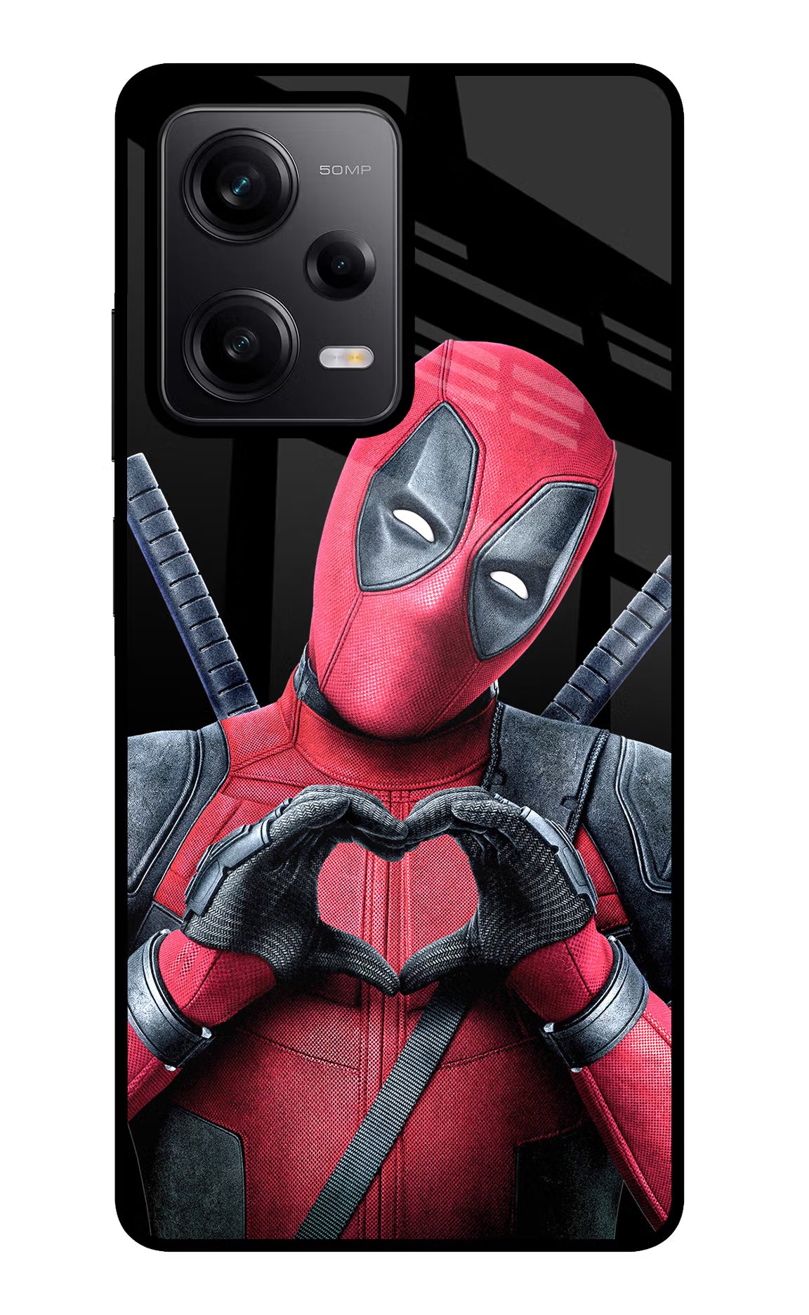 Deadpool Poco X5 5G Glass Case - Deadpool Poco X5 5G Glass Case Deadpool Poco X5 5G Glass Case