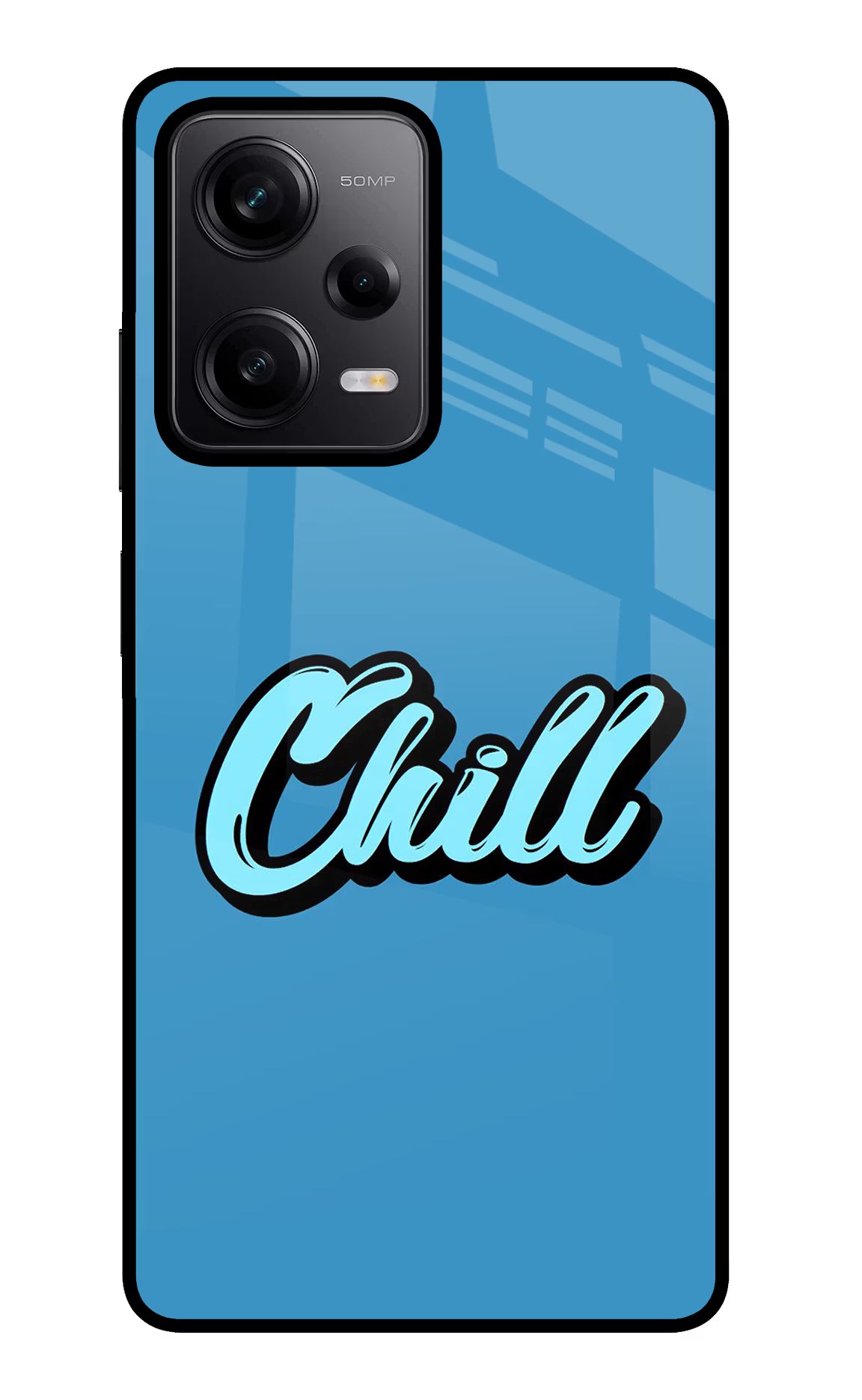 Chill Poco X5 5G Glass Case - Chill Poco X5 5G Glass Case Chill Poco X5 5G Glass Case