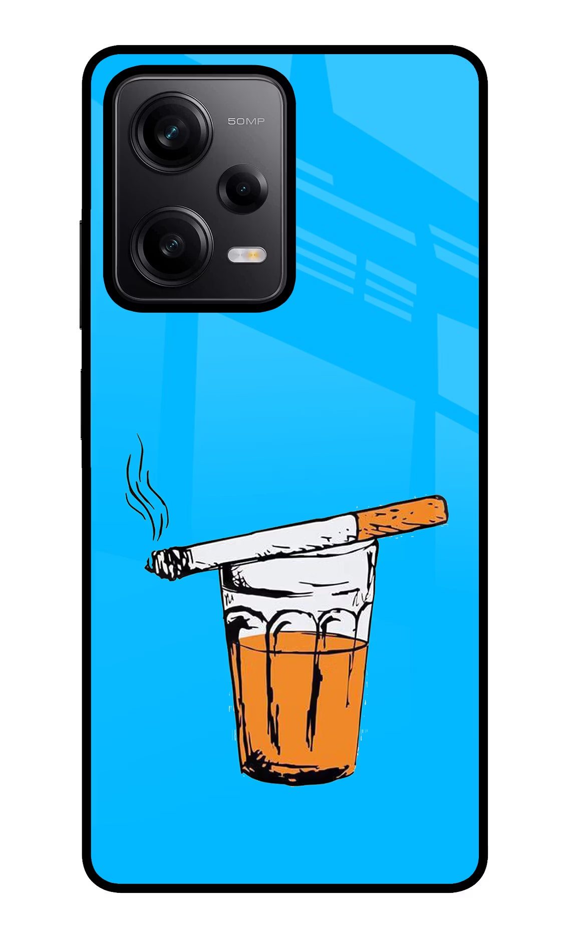 Chai Sutta Poco X5 5G Glass Case - Chai Sutta Poco X5 5G Glass Case Chai Sutta Poco X5 5G Glass Case