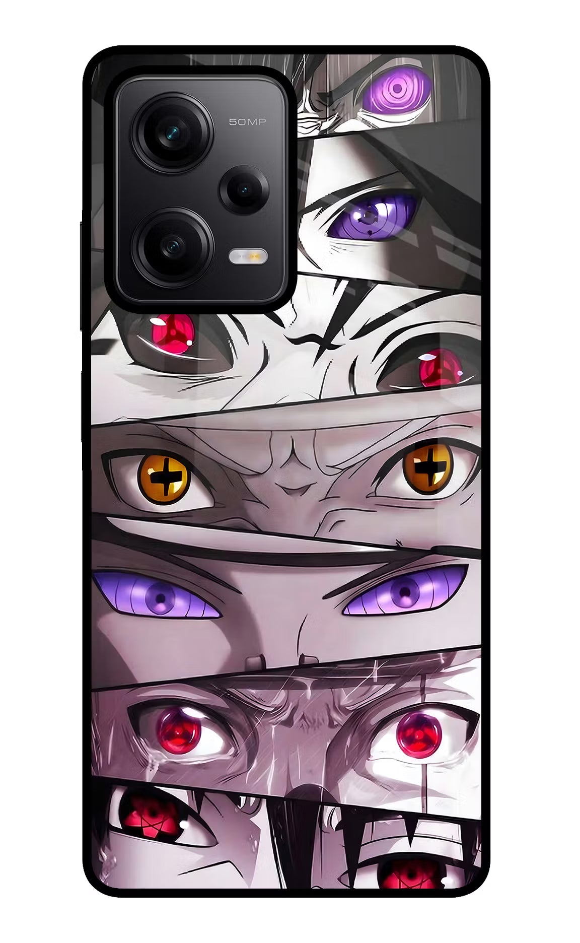 Naruto Anime Poco X5 5G Back Cover - Naruto Anime Poco X5 5G Glass Case Back Cover by Casekaro Naruto Anime Poco X5 5G Glass Case Back Cover by Casekaro