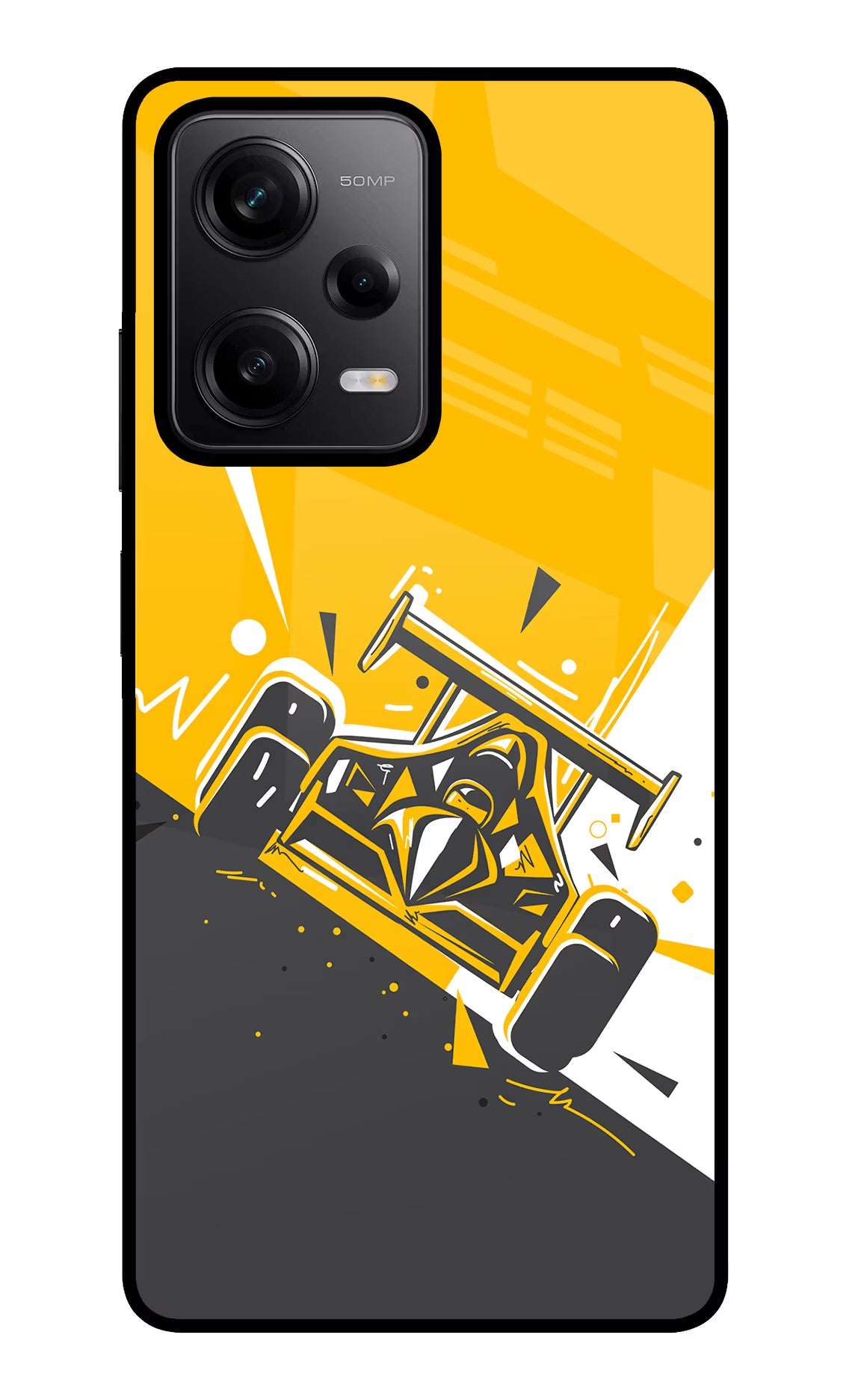 Track King Poco X5 5G Glass Case - Track King Poco X5 5G Glass Case Track King Poco X5 5G Glass Case