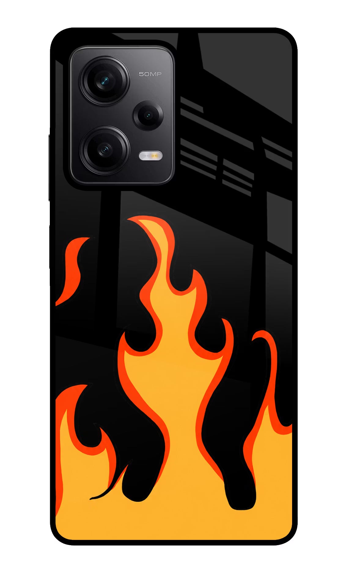 Fired Up – Black Poco X5 5G Glass Case - Fired Up – Black Poco X5 5G Glass Case Fired Up – Black Poco X5 5G Glass Case