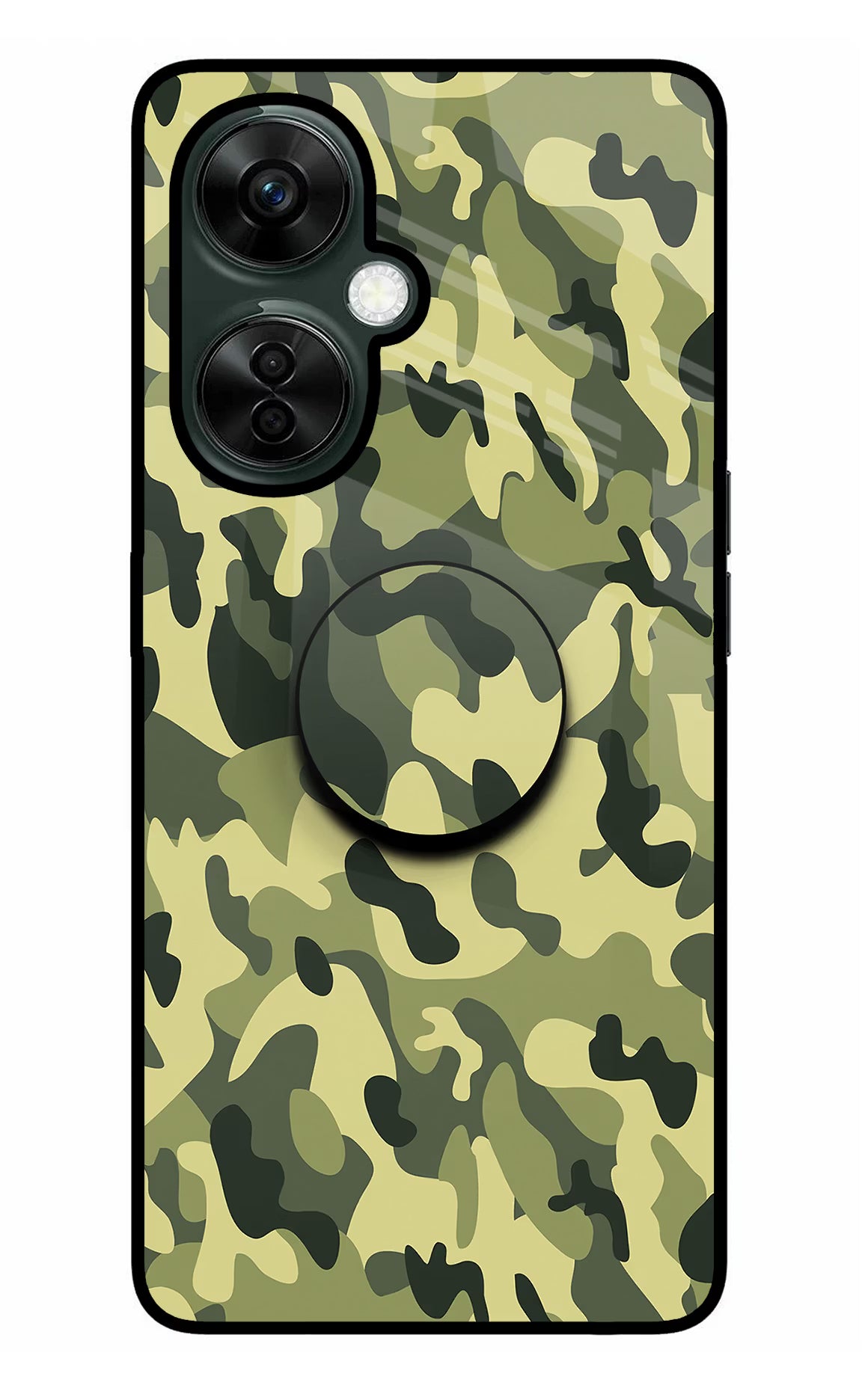Camouflage OnePlus Nord CE 3 Lite 5G Glass Case - Camouflage OnePlus Nord CE 3 Lite 5G Glass Case Camouflage OnePlus Nord CE 3 Lite 5G Glass Case