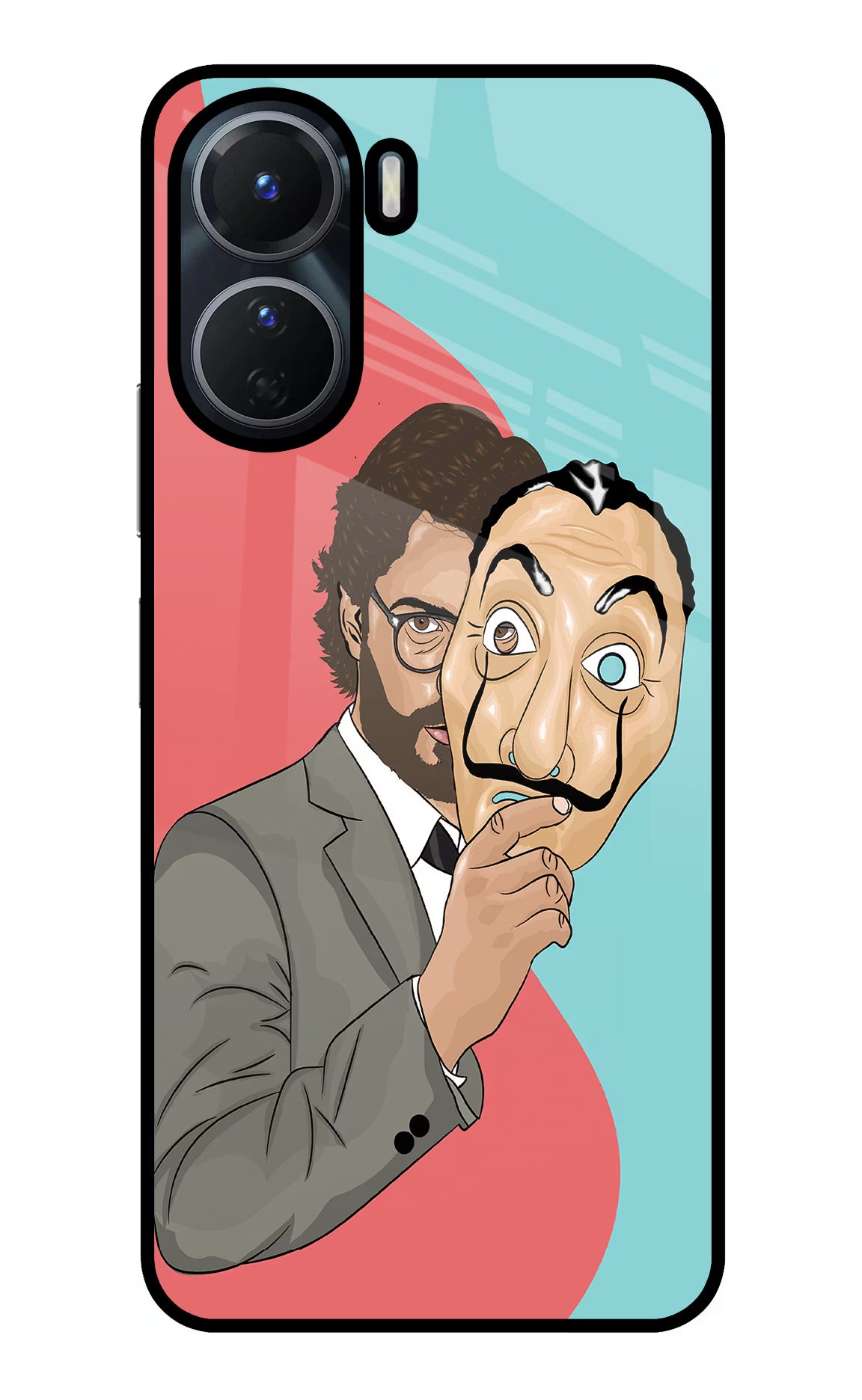 Professor Vivo Y56 5G Glass Case - Professor Vivo Y56 5G Glass Case Professor Vivo Y56 5G Glass Case