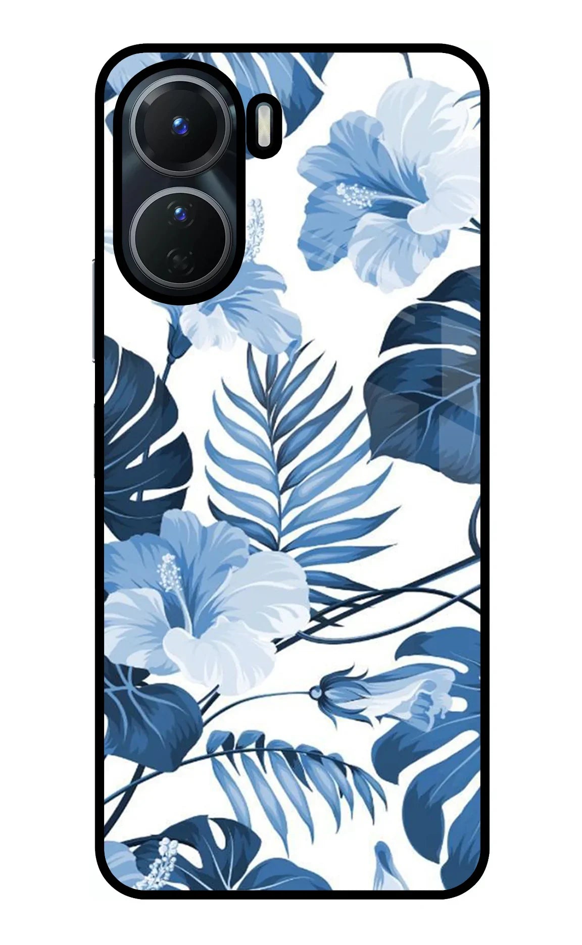 Fabric Art Vivo Y56 5G Glass Case - Fabric Art Vivo Y56 5G Glass Case Fabric Art Vivo Y56 5G Glass Case